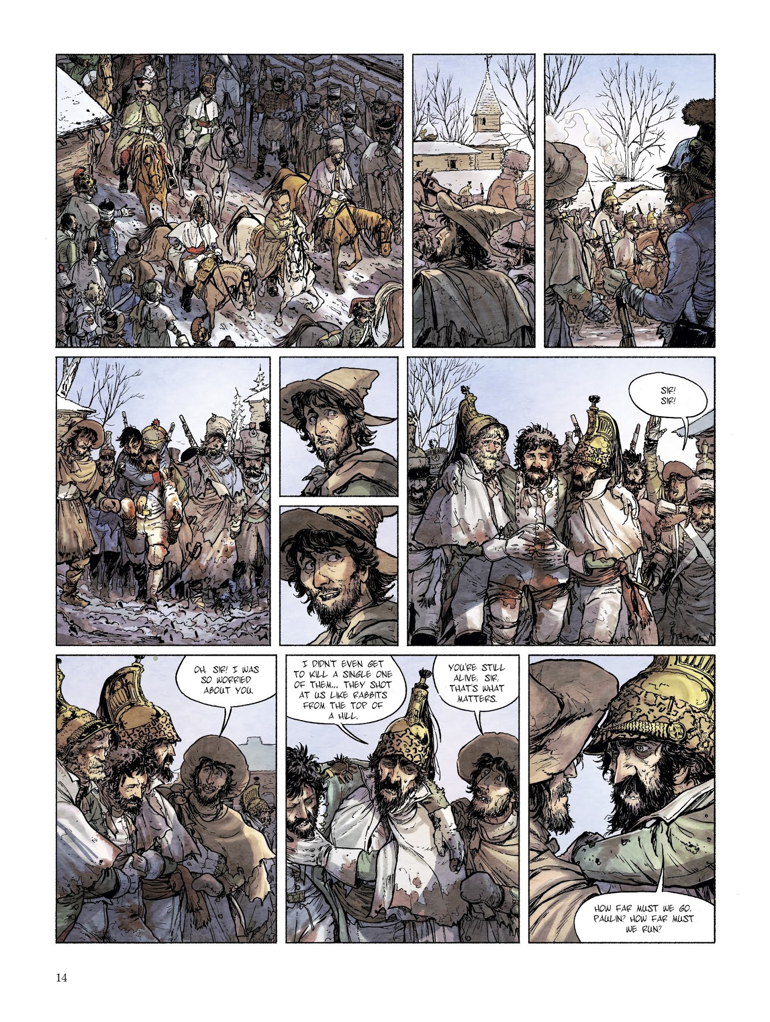 Read online Berezina comic -  Issue #3 - 16