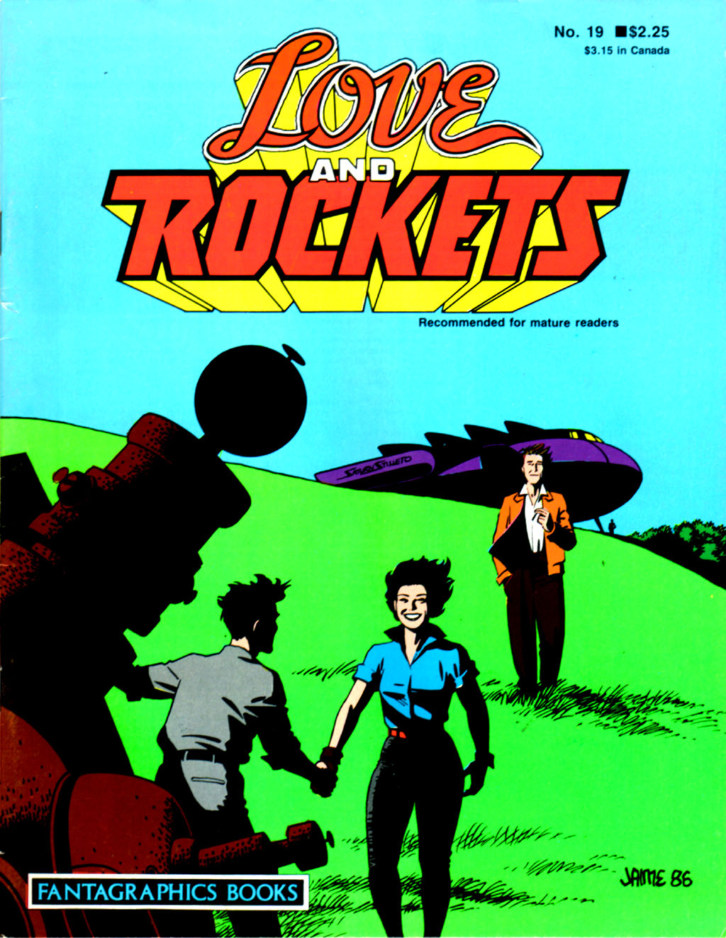 Read online Love and Rockets (1982) comic -  Issue #19 - 1