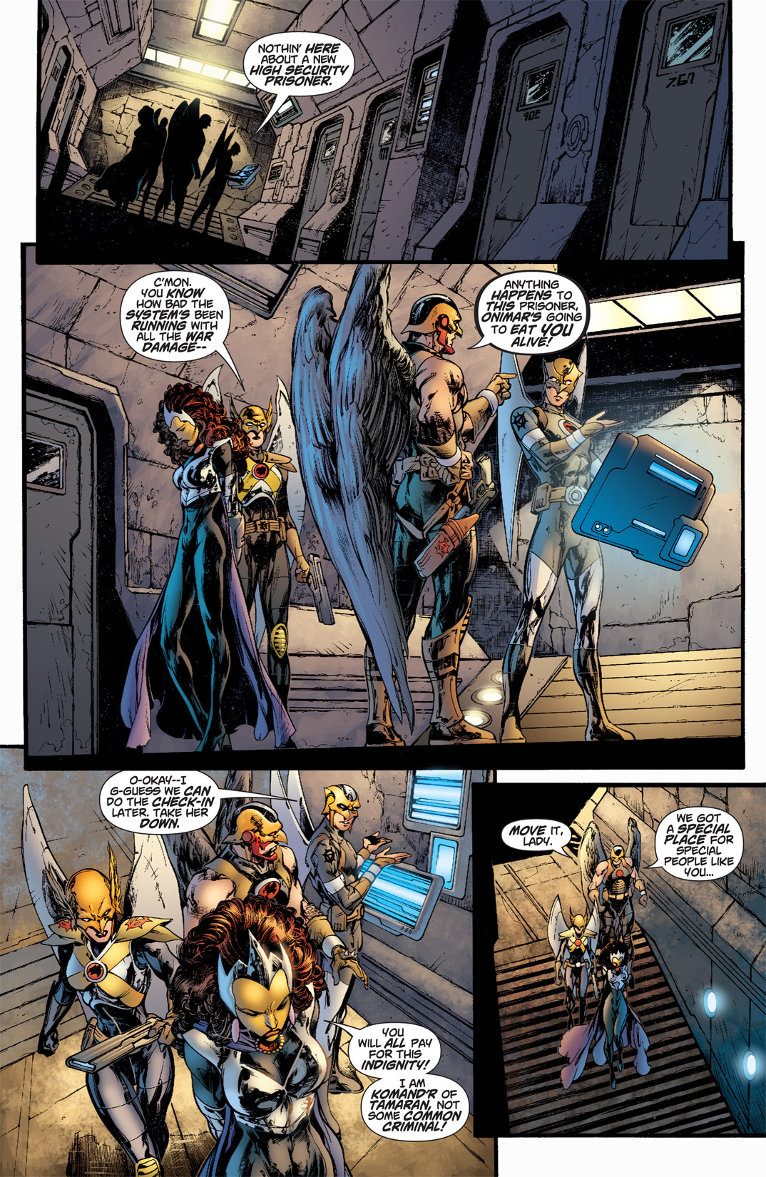 Read online Rann/Thanagar War comic -  Issue #5 - 2