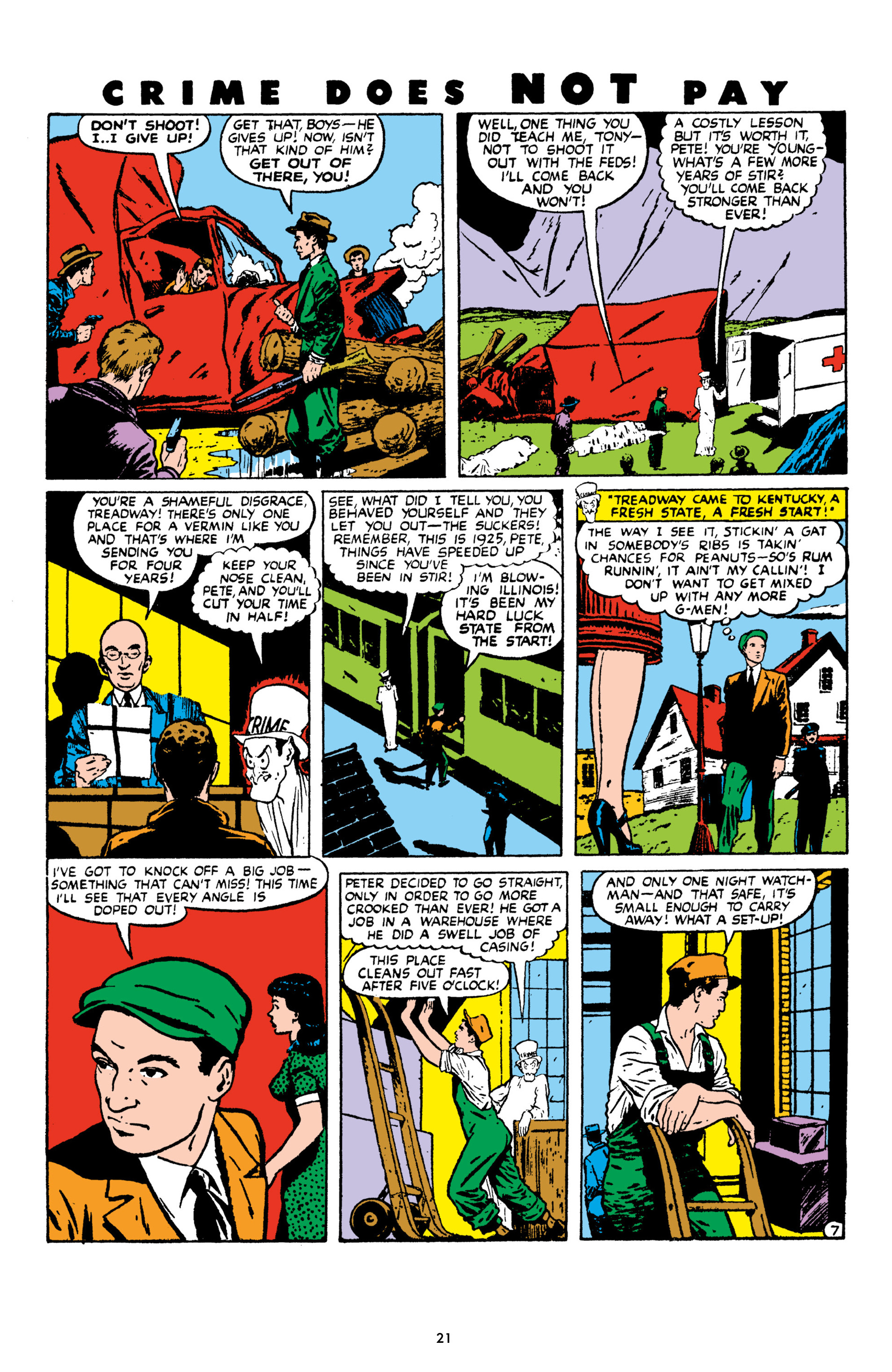 Read online Crime Does Not Pay Archives comic -  Issue # TPB 9 (Part 1) - 23