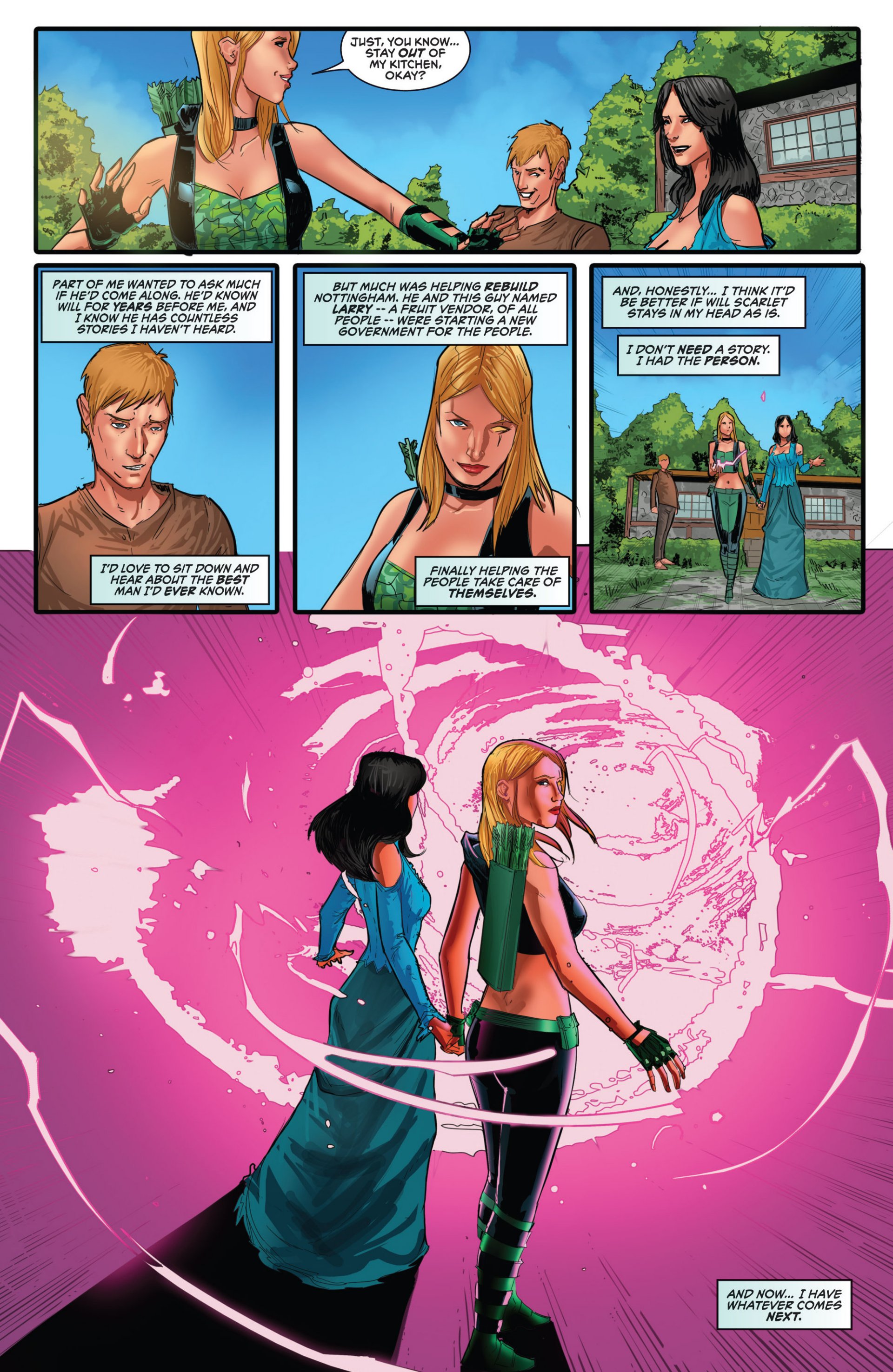 Read online Grimm Fairy Tales presents Robyn Hood: Legend comic -  Issue #5 - 21