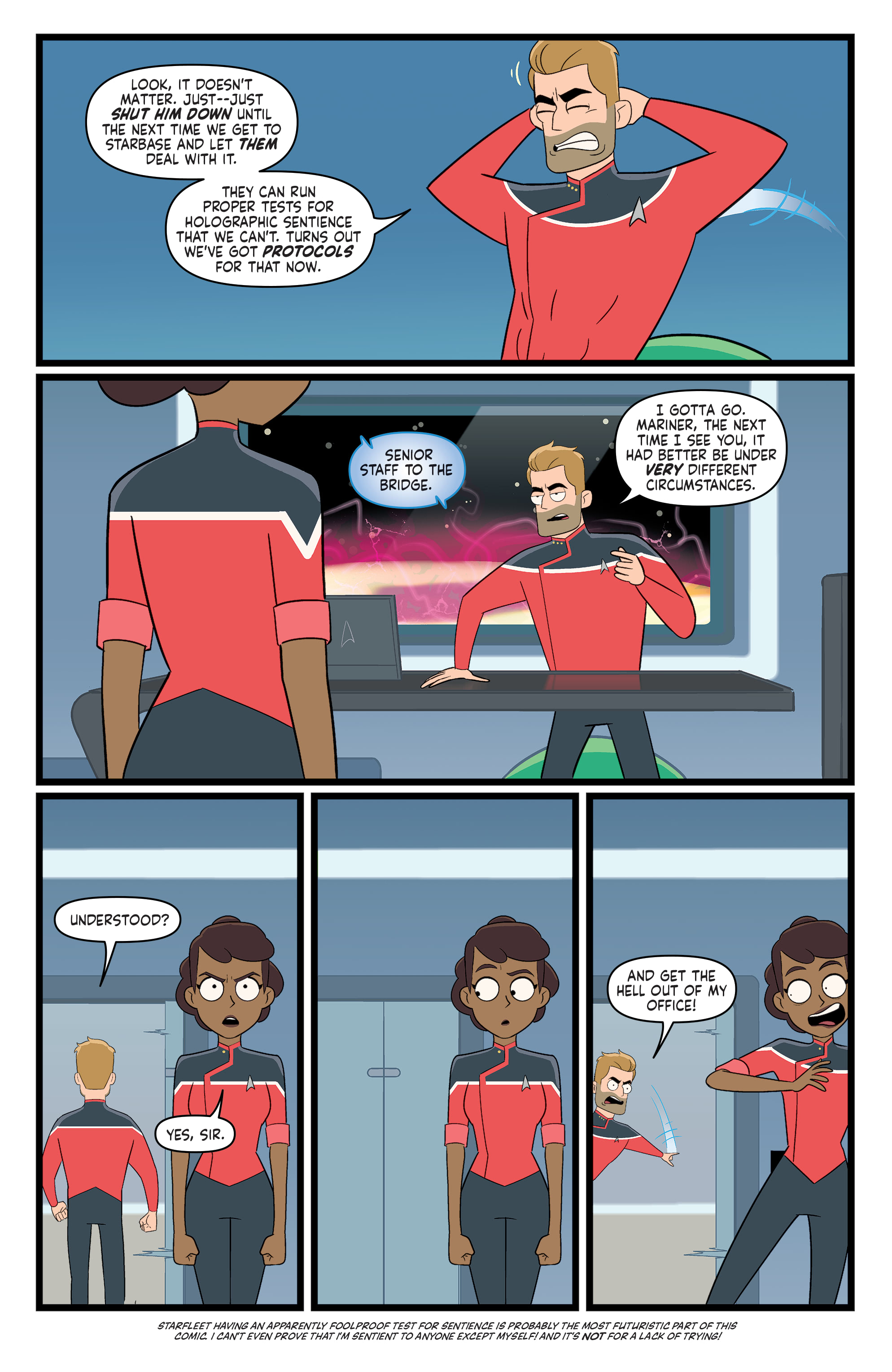 Read online Star Trek: Lower Decks comic -  Issue #1 - 24