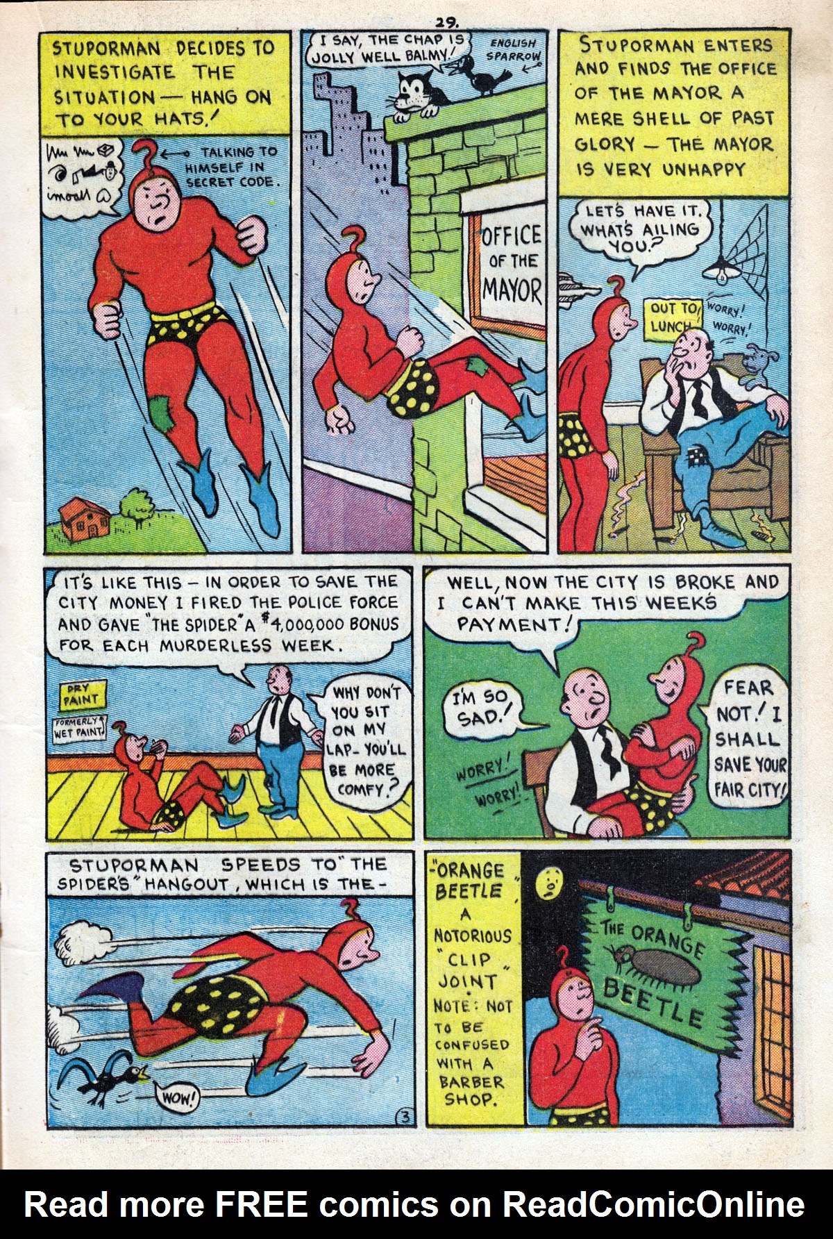 Read online Comedy Comics (1942) comic -  Issue #11 - 31