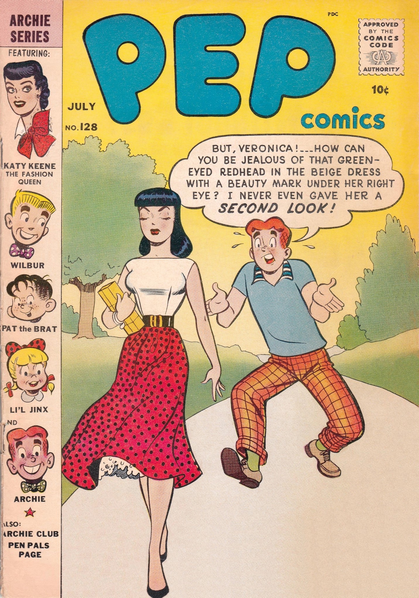 Read online Pep Comics comic -  Issue #128 - 1