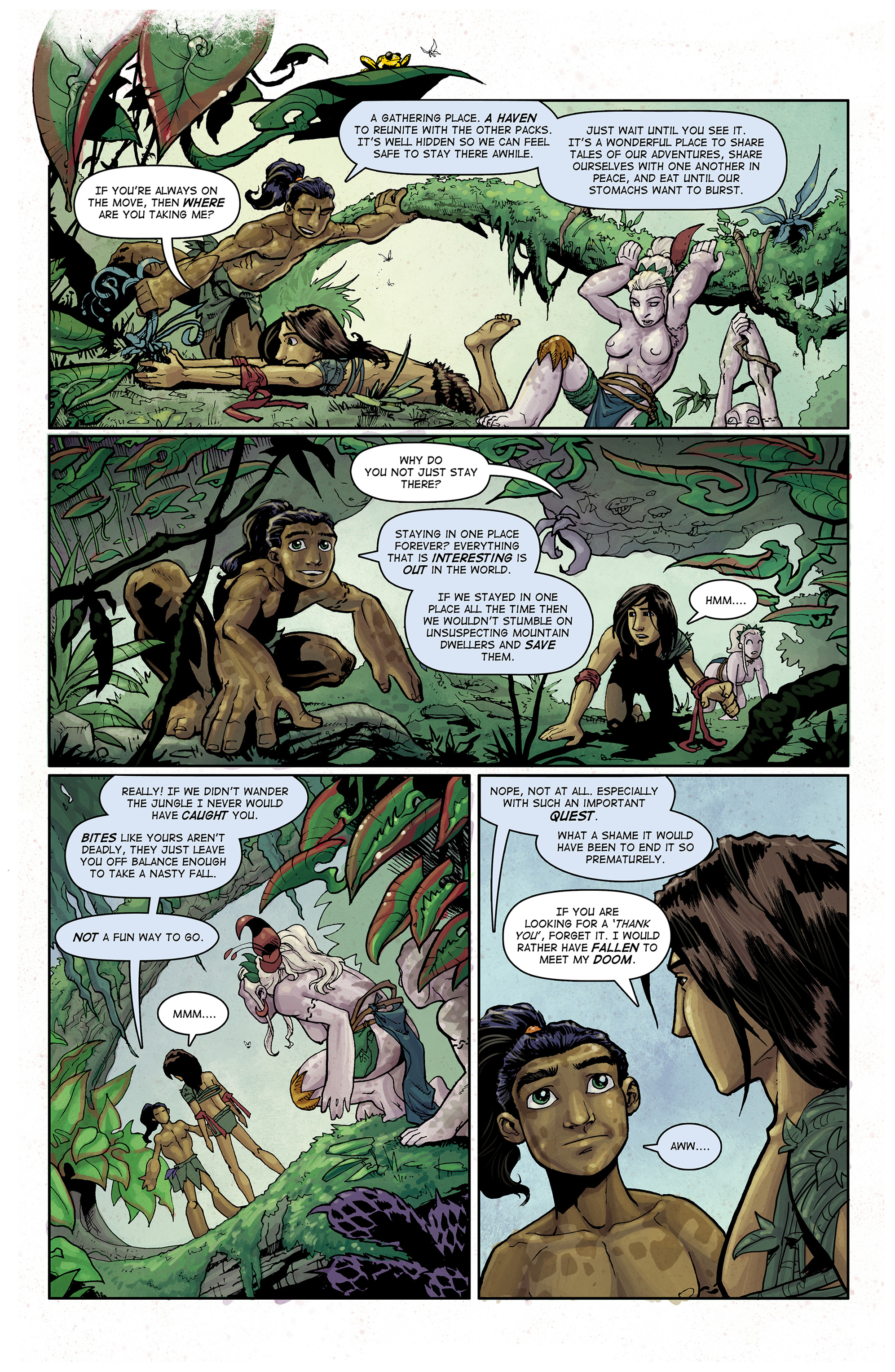 Read online Hominids comic -  Issue #3 - 4