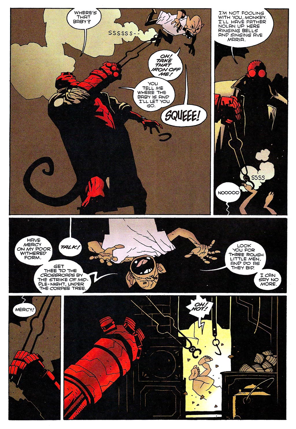 Read online Hellboy: The Corpse and the Iron Shoes comic -  Issue # Full - 6
