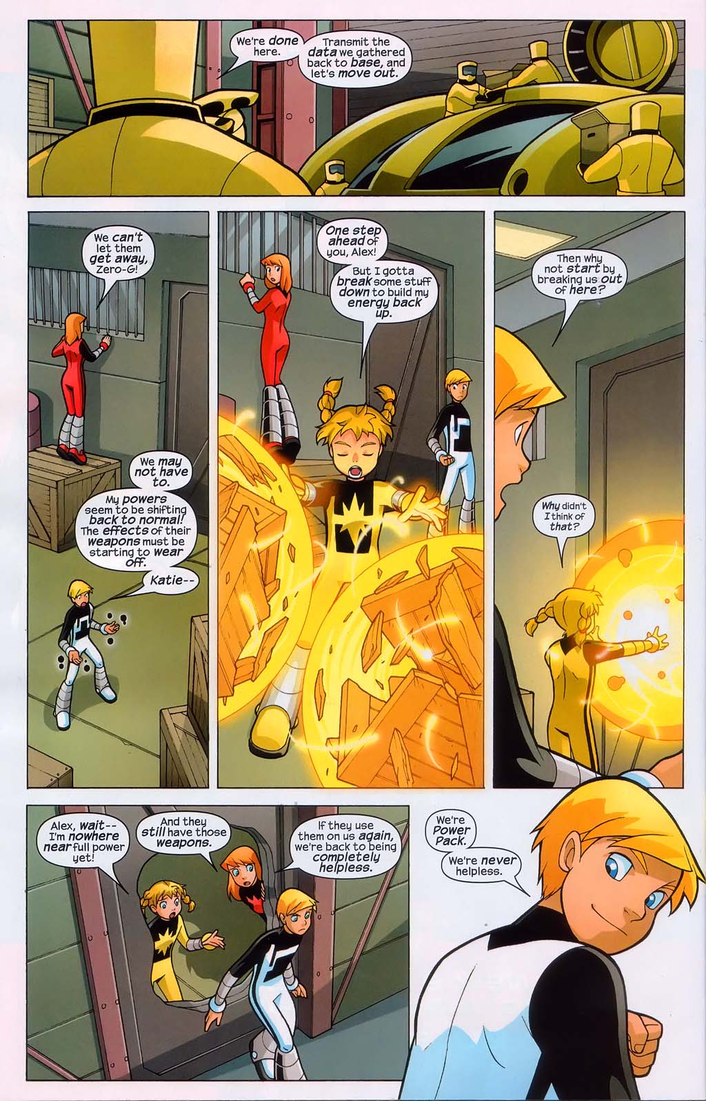 Read online Avengers and Power Pack Assemble! comic -  Issue #2 - 19