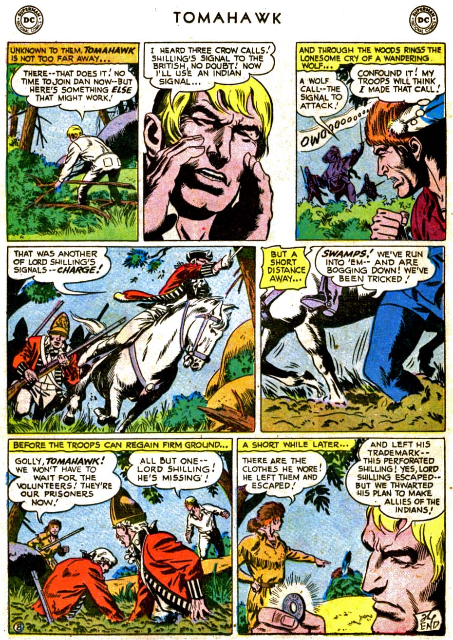 Read online Tomahawk comic -  Issue #56 - 20