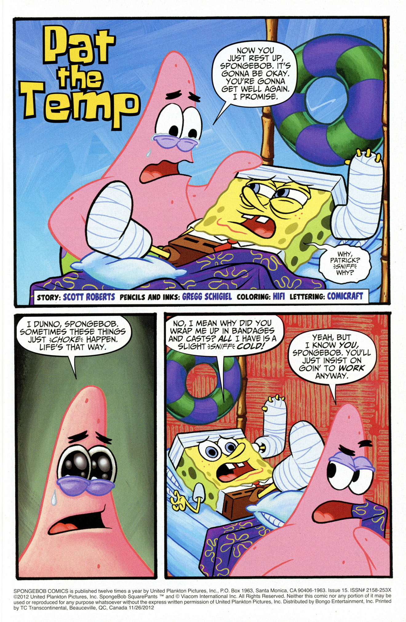 Read online SpongeBob Comics comic -  Issue #15 - 3