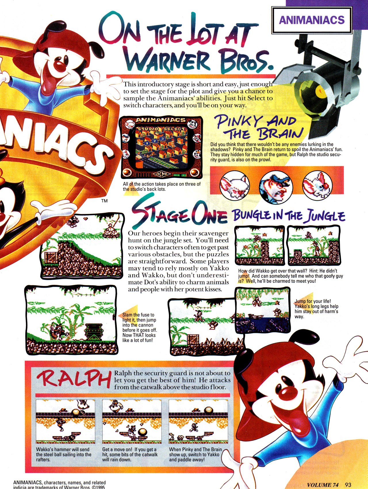 Read online Nintendo Power comic -  Issue #74 - 100