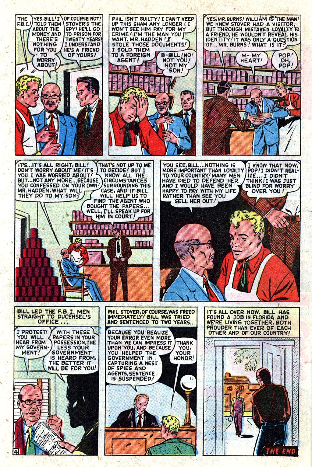 Read online Crime Cases Comics (1950) comic -  Issue #25 - 28