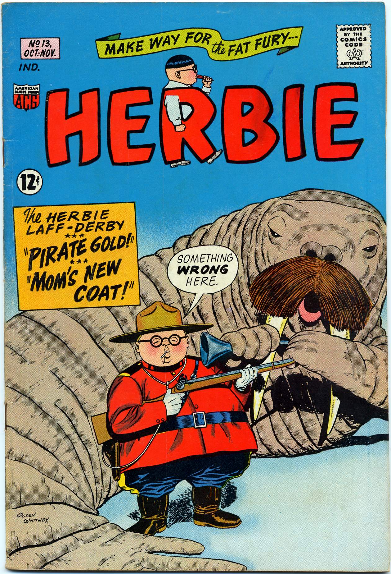 Read online Herbie comic -  Issue #13 - 1
