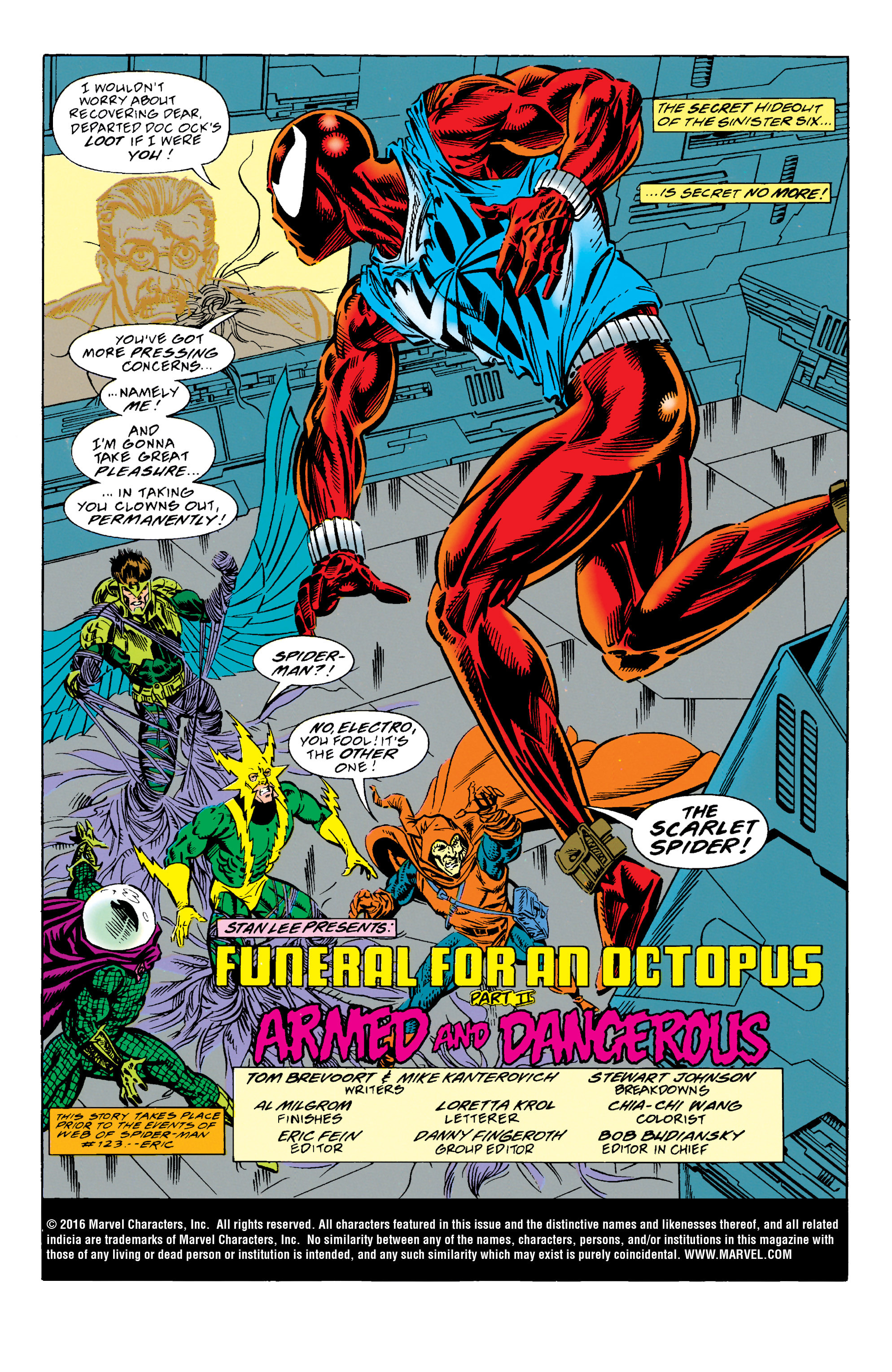 Read online Spider-Man: Funeral for an Octopus comic -  Issue #2 - 2