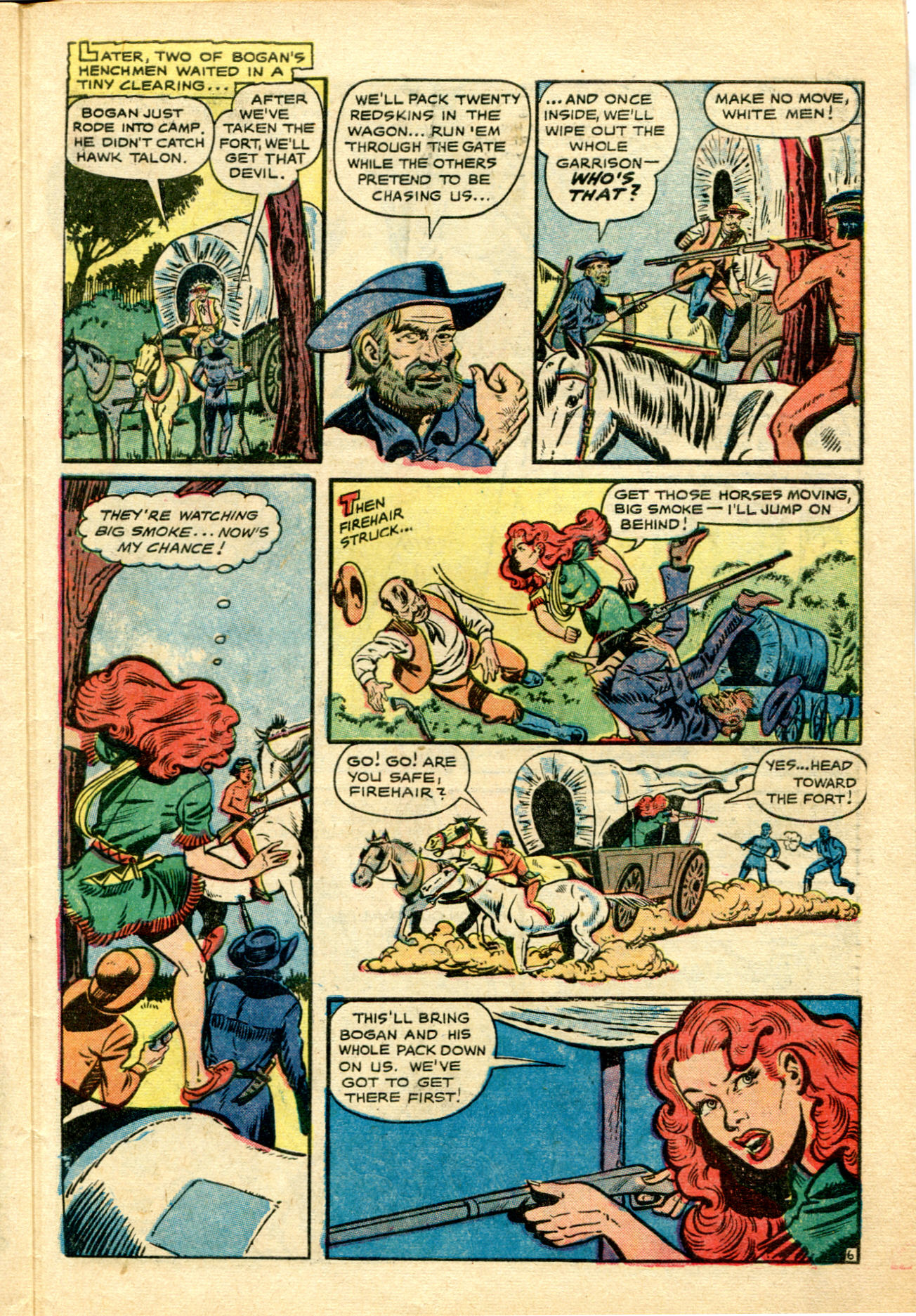 Read online Firehair (1951) comic -  Issue #10 - 31
