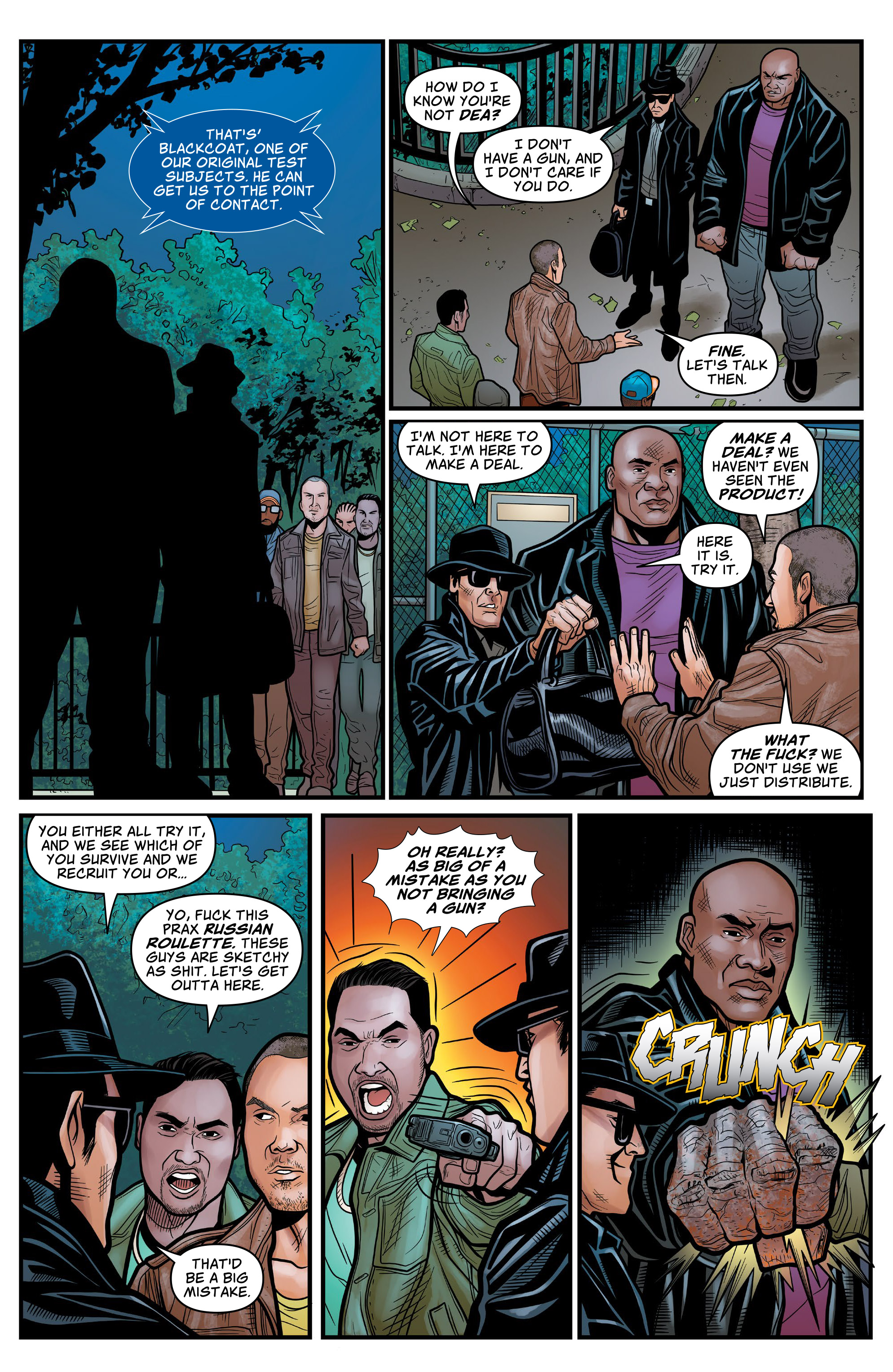 Read online PhenomX comic -  Issue #3 - 19