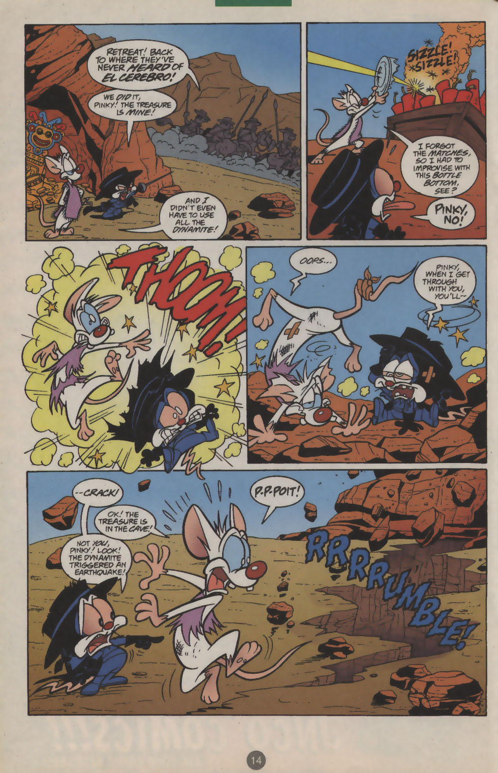 Read online Pinky and The Brain comic -  Issue #24 - 12