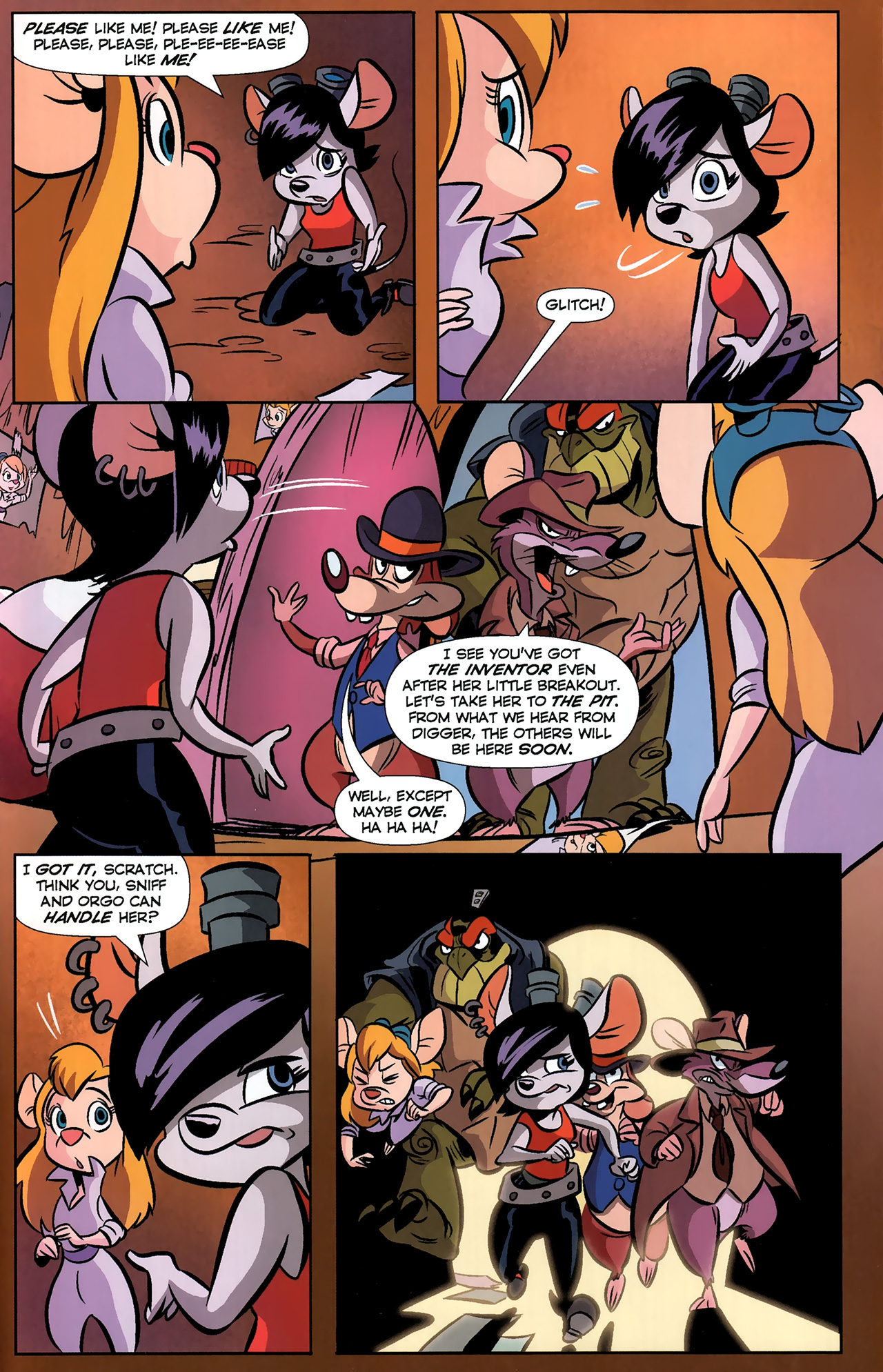 Read online Chip 'N' Dale Rescue Rangers comic -  Issue #8 - 11