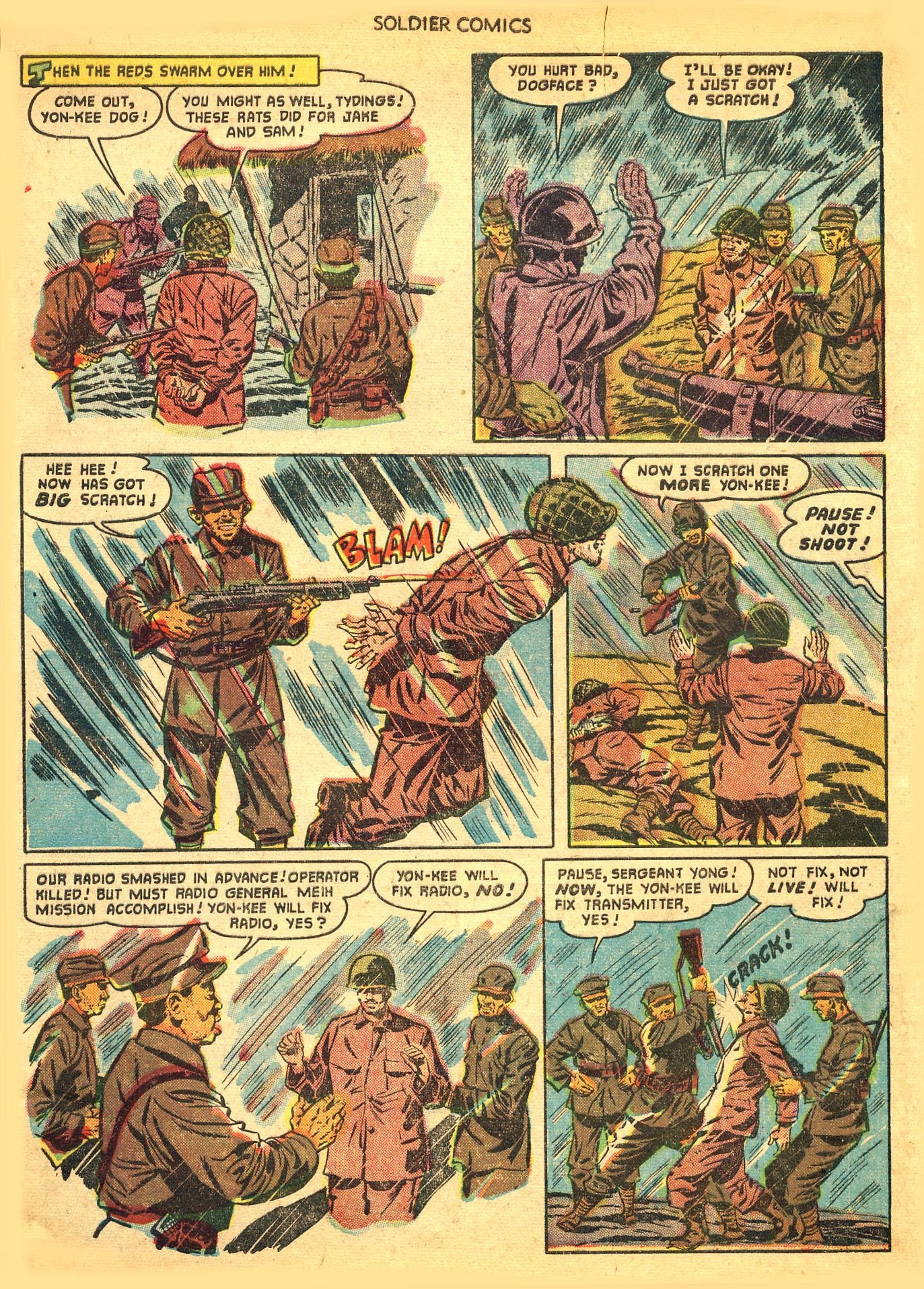 Read online Soldier Comics comic -  Issue #1 - 9