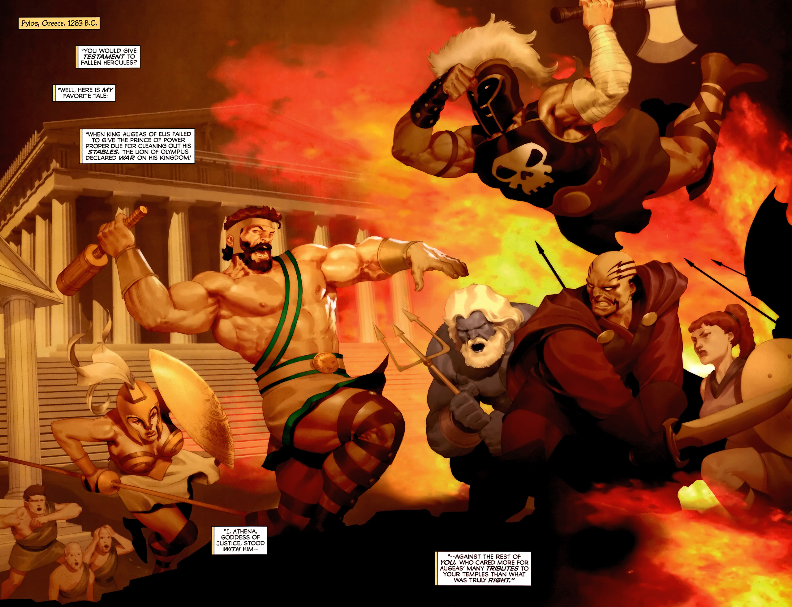 Read online Hercules: Fall of an Avenger comic -  Issue #2 - 3