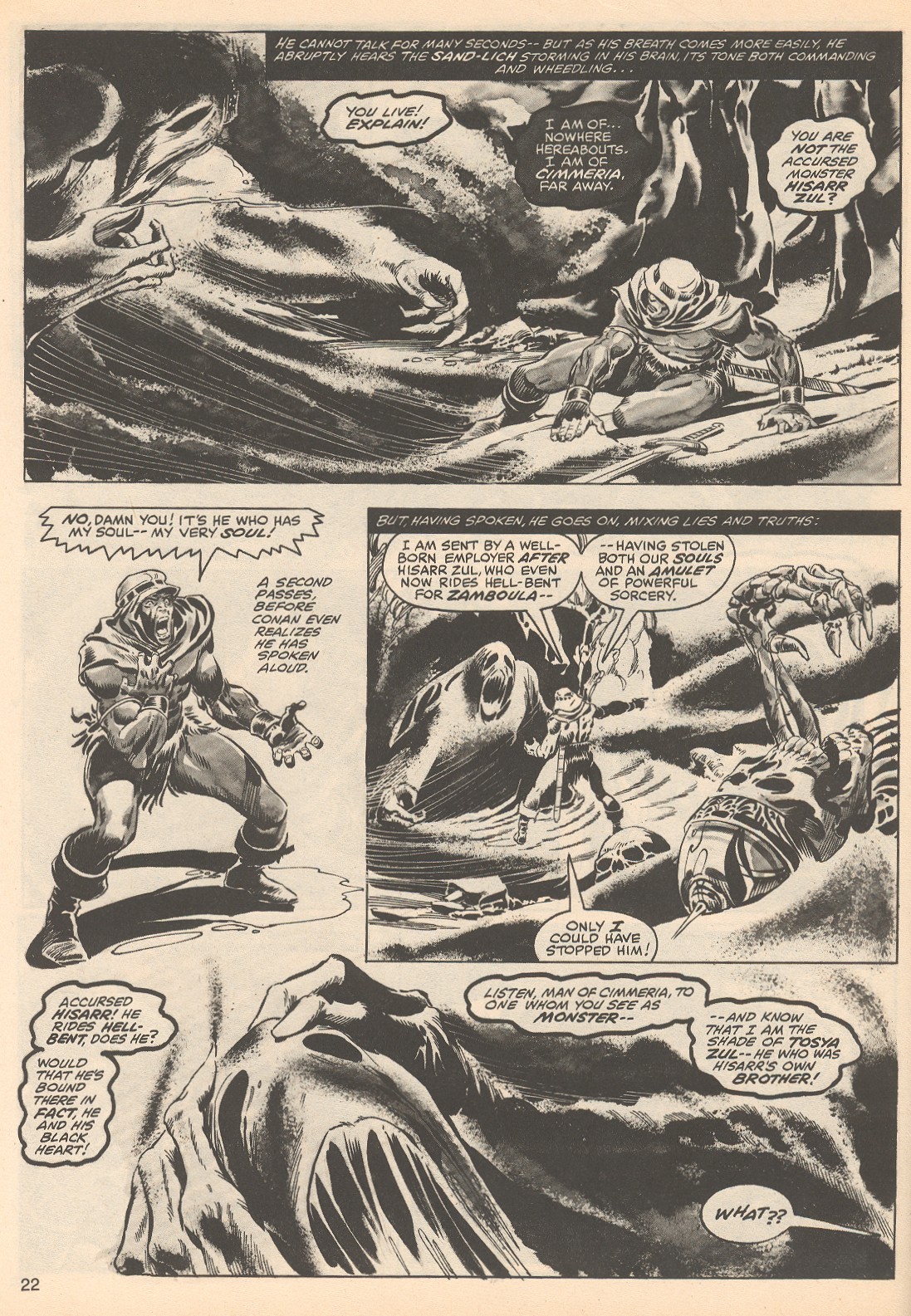 Read online The Savage Sword Of Conan comic -  Issue #54 - 22