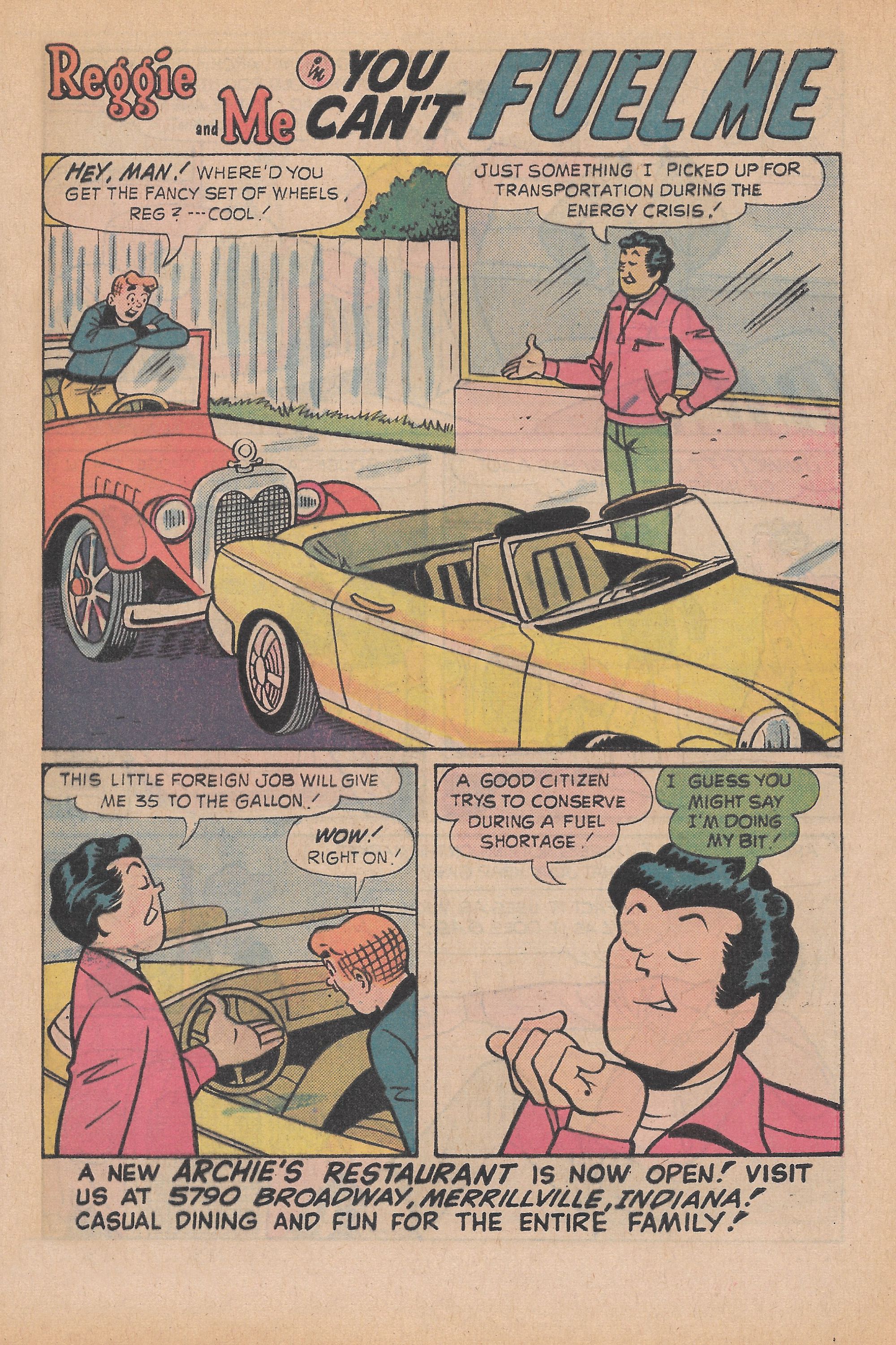 Read online Reggie and Me (1966) comic -  Issue #76 - 29