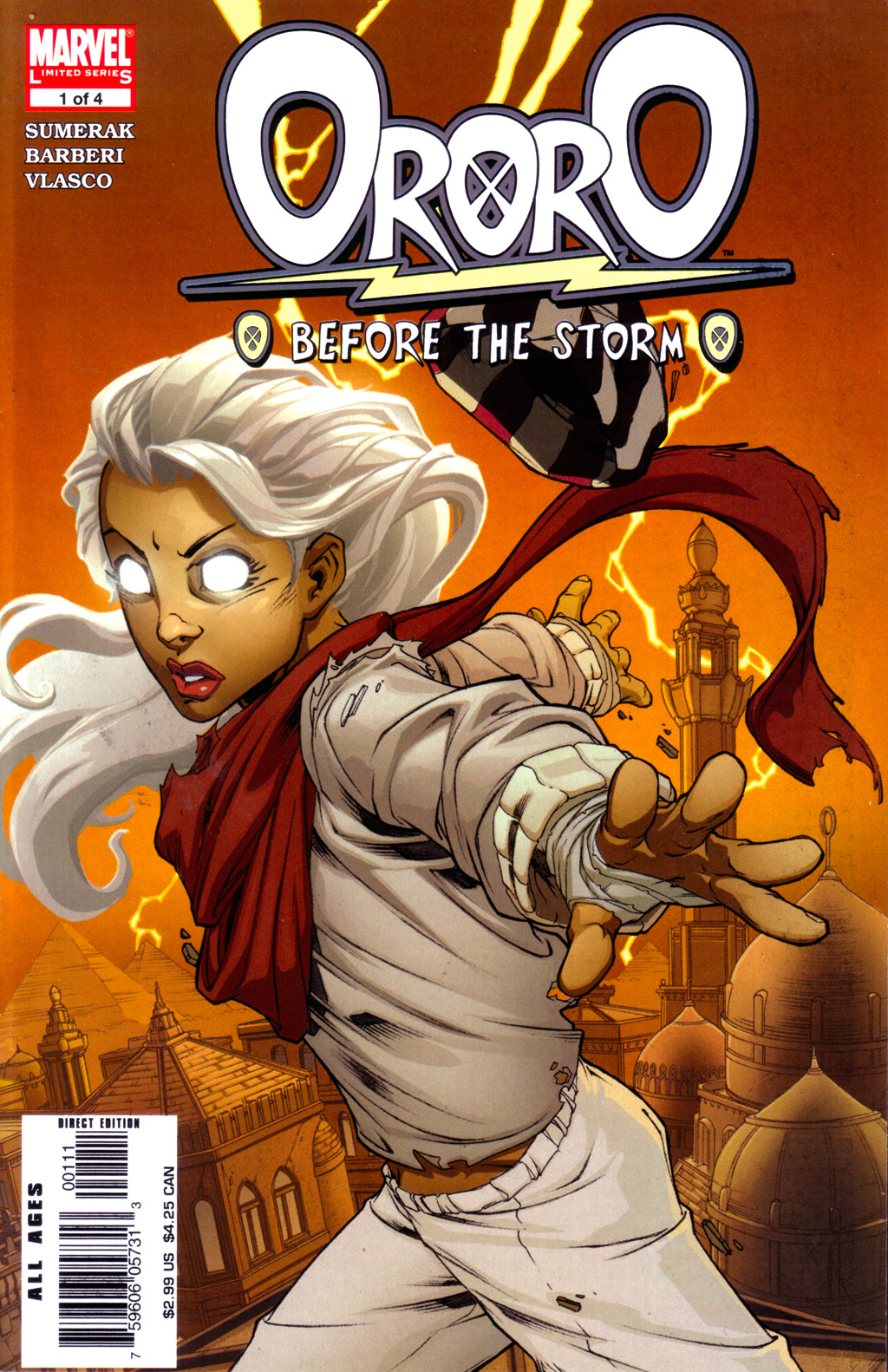 Read online Ororo: Before the Storm comic -  Issue #1 - 1