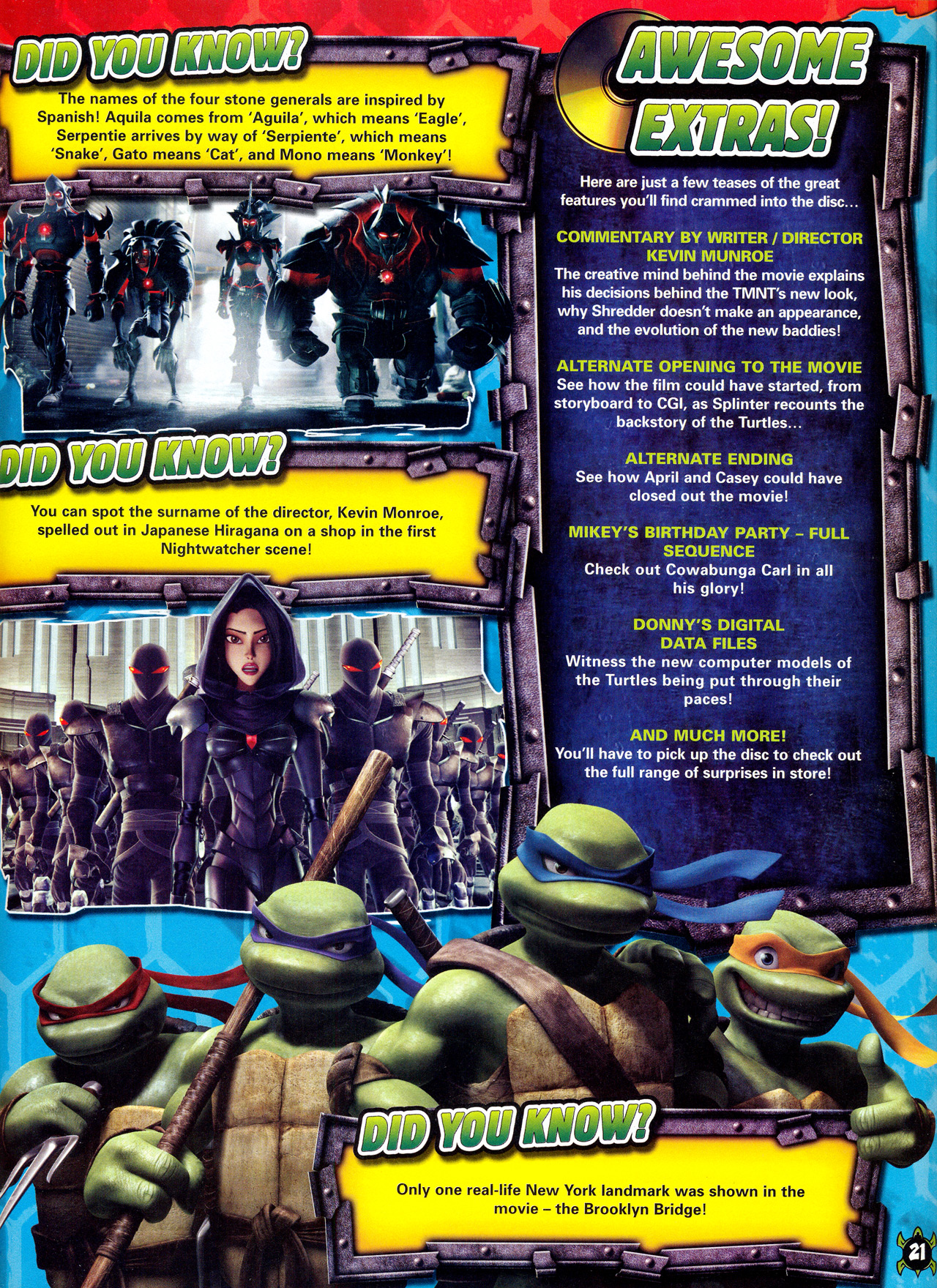 Read online Teenage Mutant Ninja Turtles Comic comic -  Issue #4 - 19