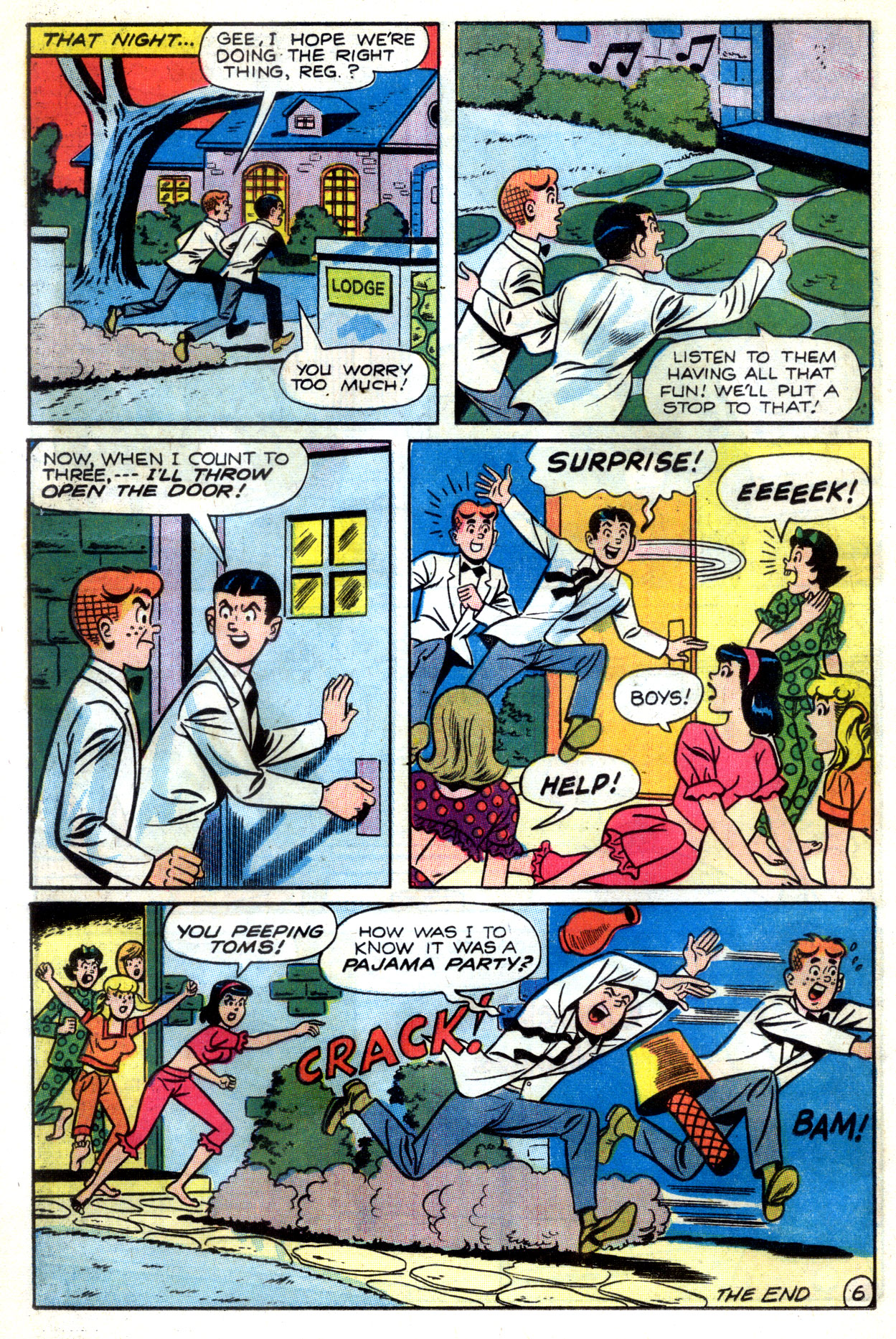 Read online Reggie and Me (1966) comic -  Issue #22 - 24