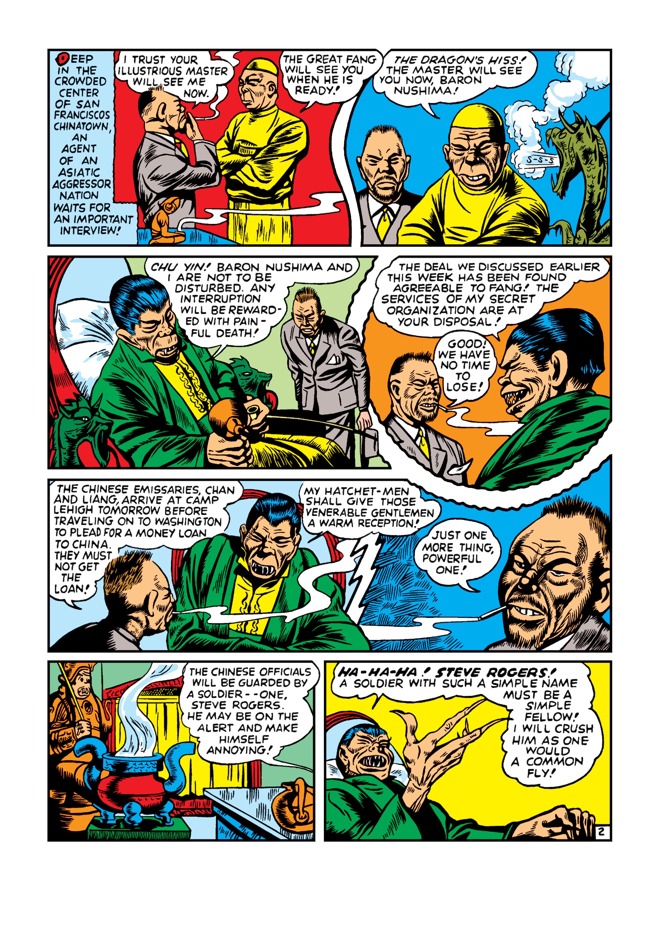 Read online Marvel Masterworks: Golden Age Captain America comic -  Issue # TPB 2 (Part 1) - 92