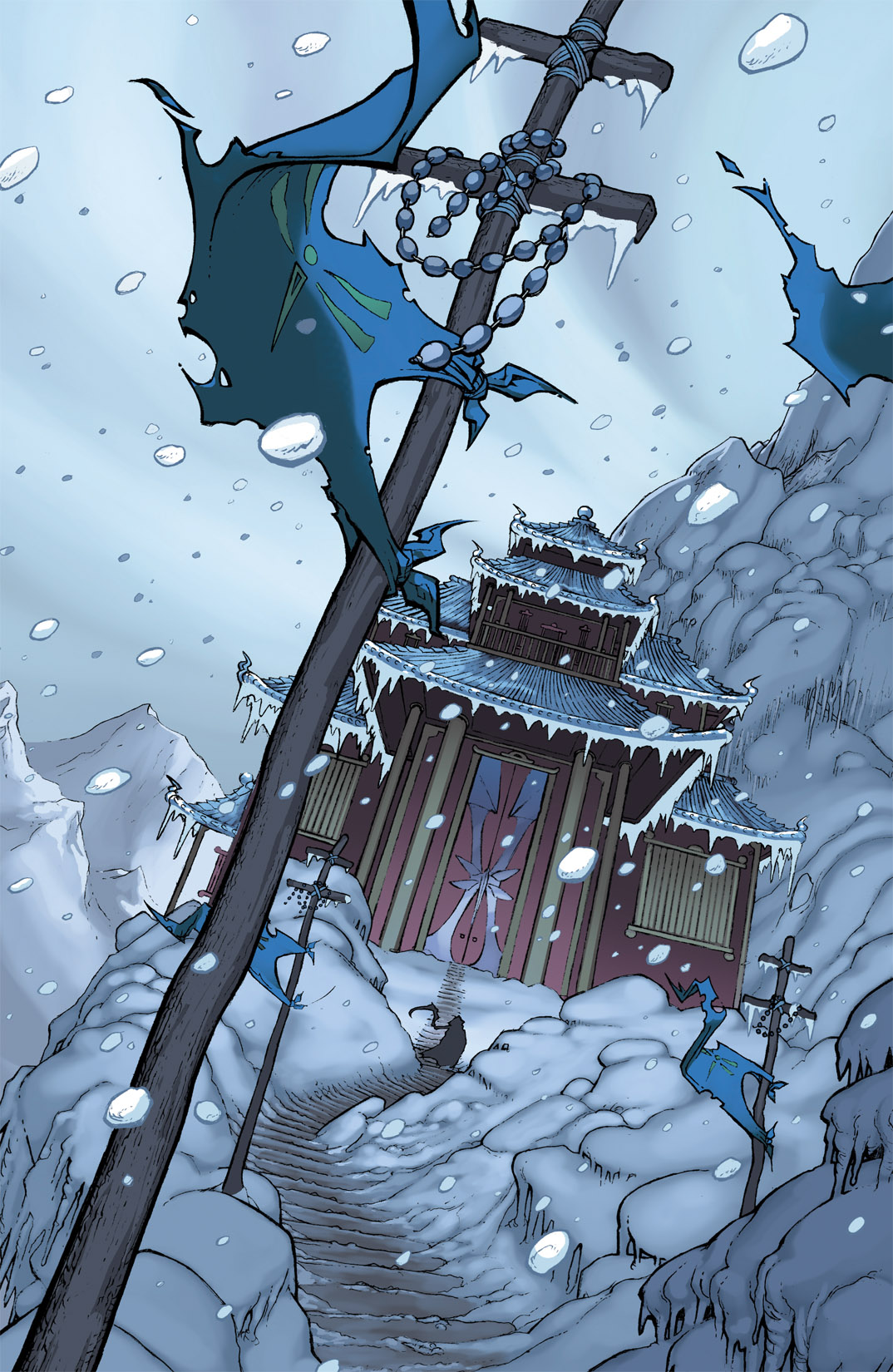 Read online Michael Turner's Soulfire: Dying Of The Light comic -  Issue #1 - 5