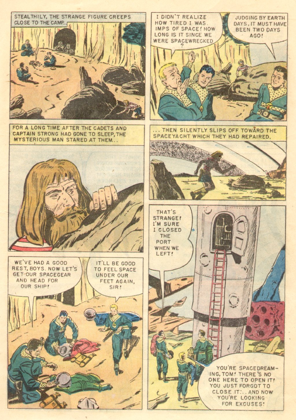 Read online Tom Corbett, Space Cadet comic -  Issue #8 - 17