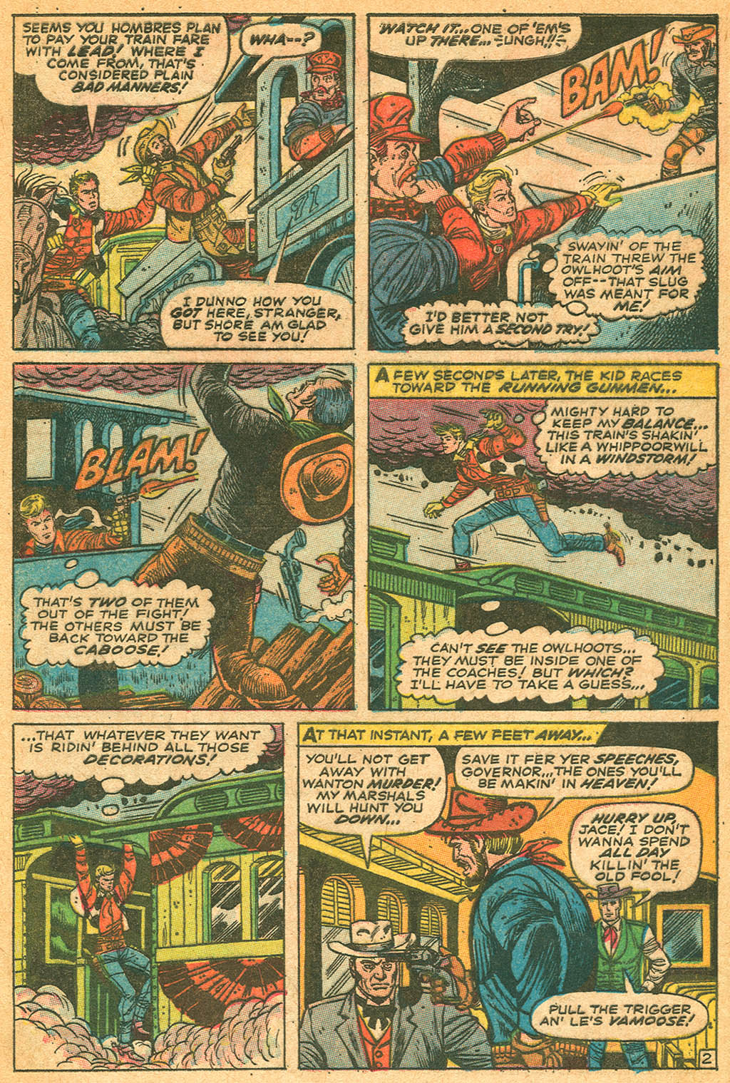 Read online Kid Colt Outlaw comic -  Issue #138 - 4