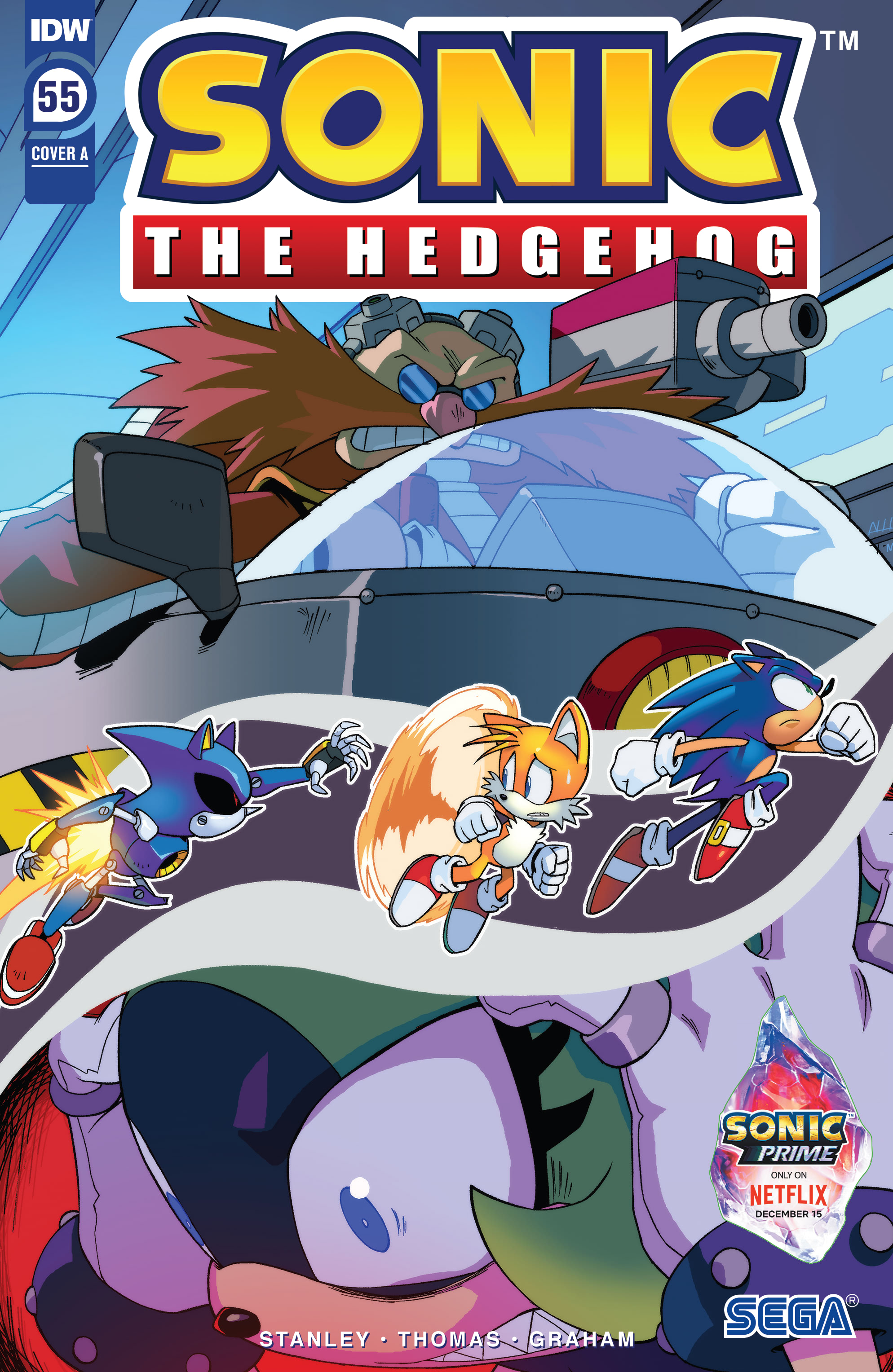 Read online Sonic the Hedgehog (2018) comic -  Issue #55 - 1