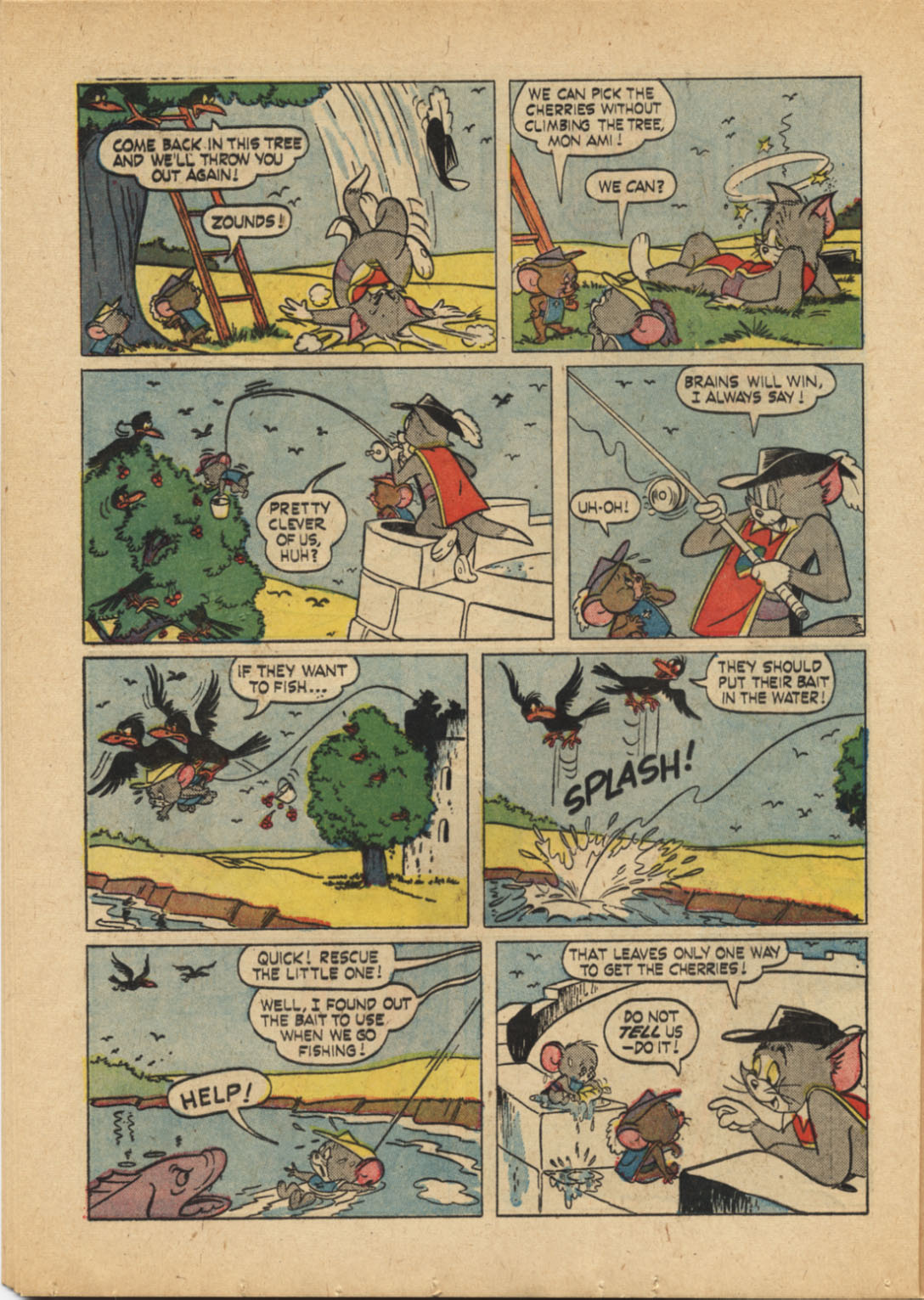 Read online M.G.M's The Mouse Musketeers comic -  Issue #21 - 24