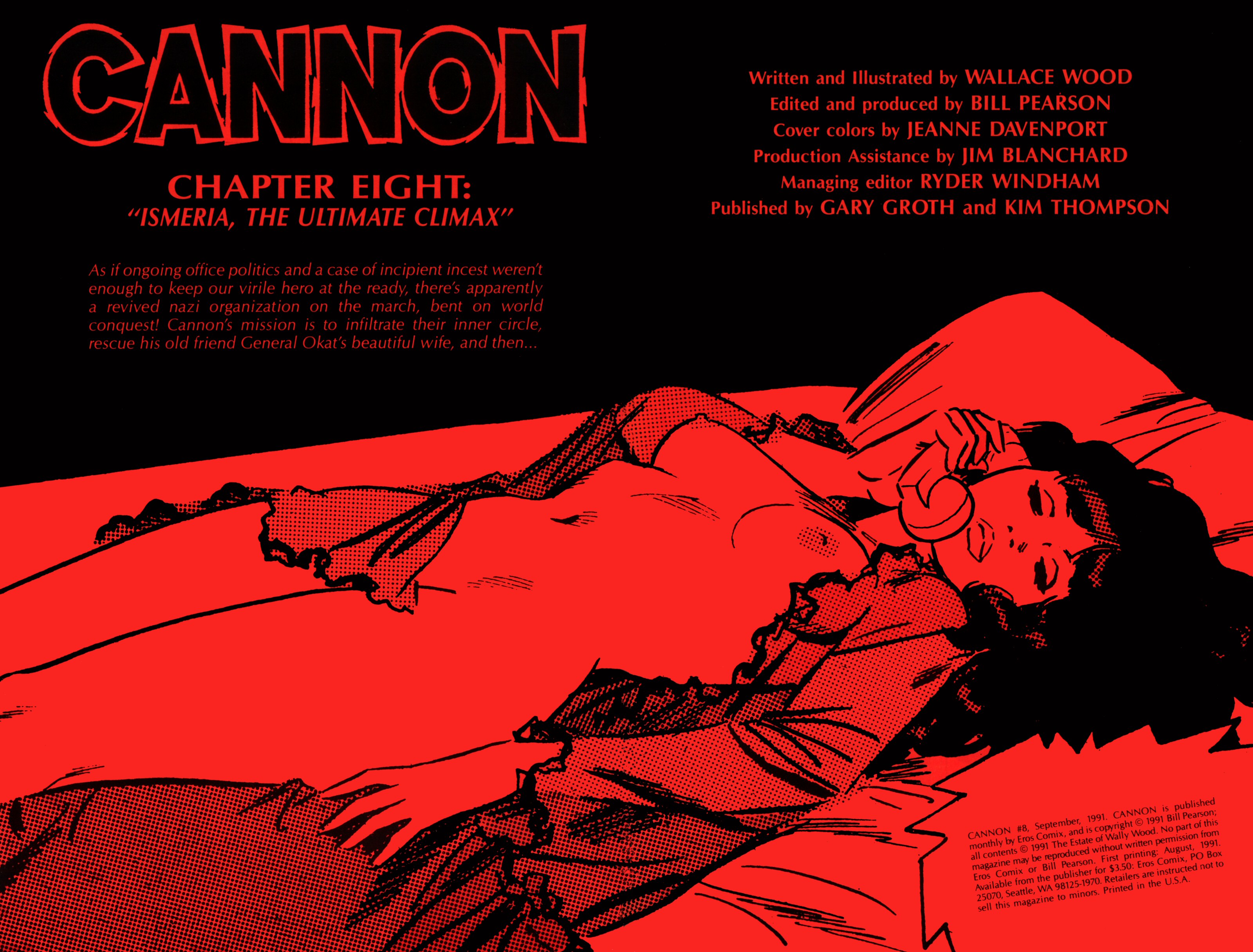 Read online Wallace Wood's Cannon comic -  Issue #8 - 2