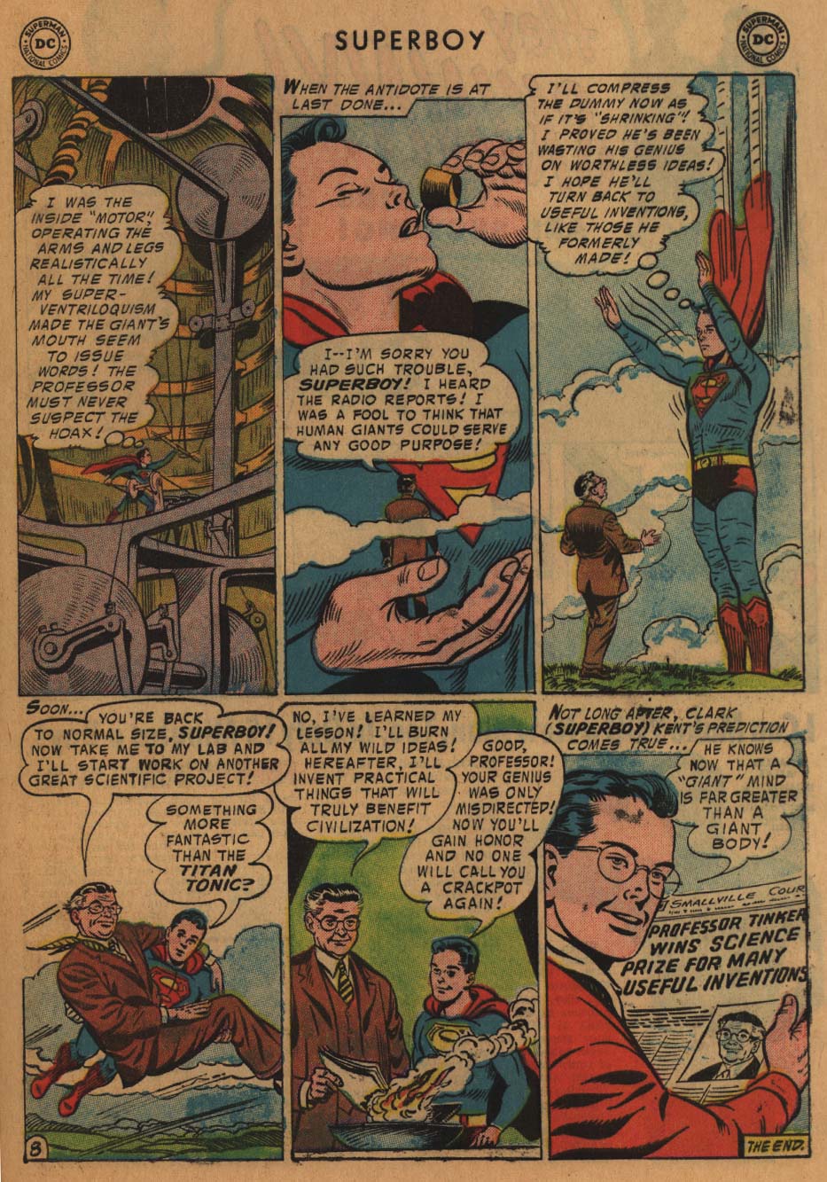 Read online Superboy (1949) comic -  Issue #50 - 29