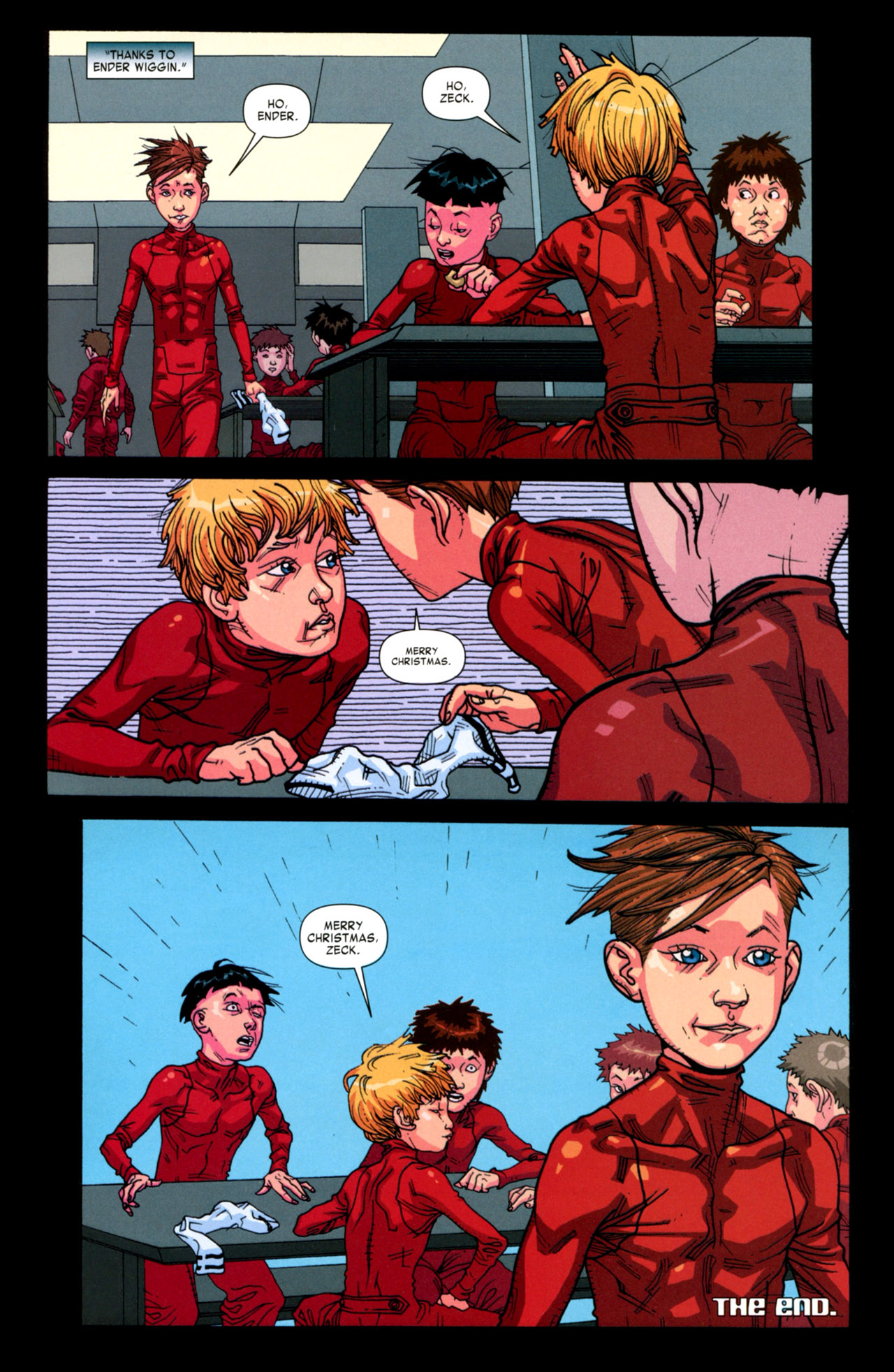 Read online Ender's Game: War of Gifts comic -  Issue # Full - 47