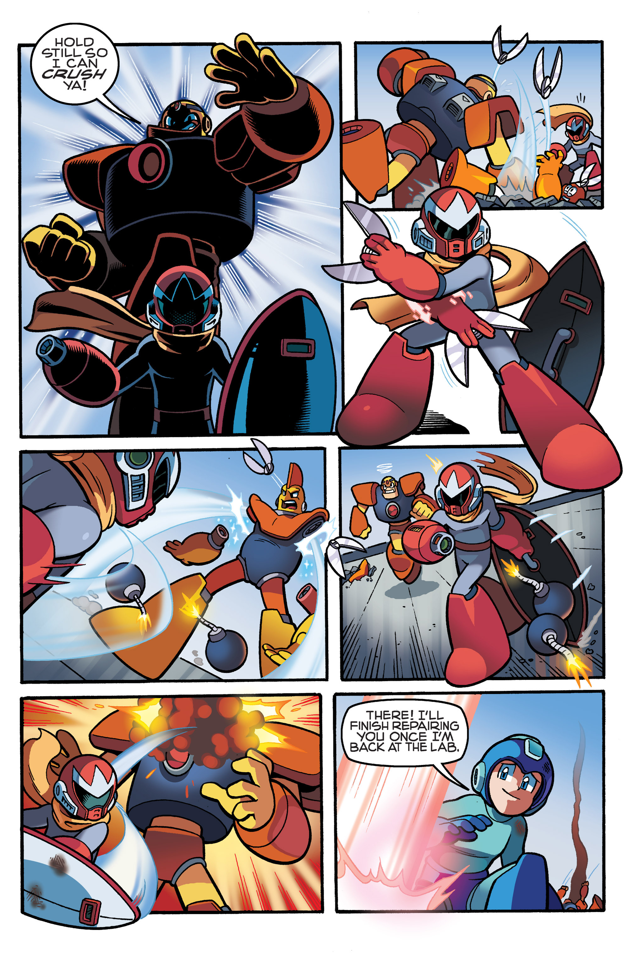 Read online Mega Man comic -  Issue # _TPB 6 - 74