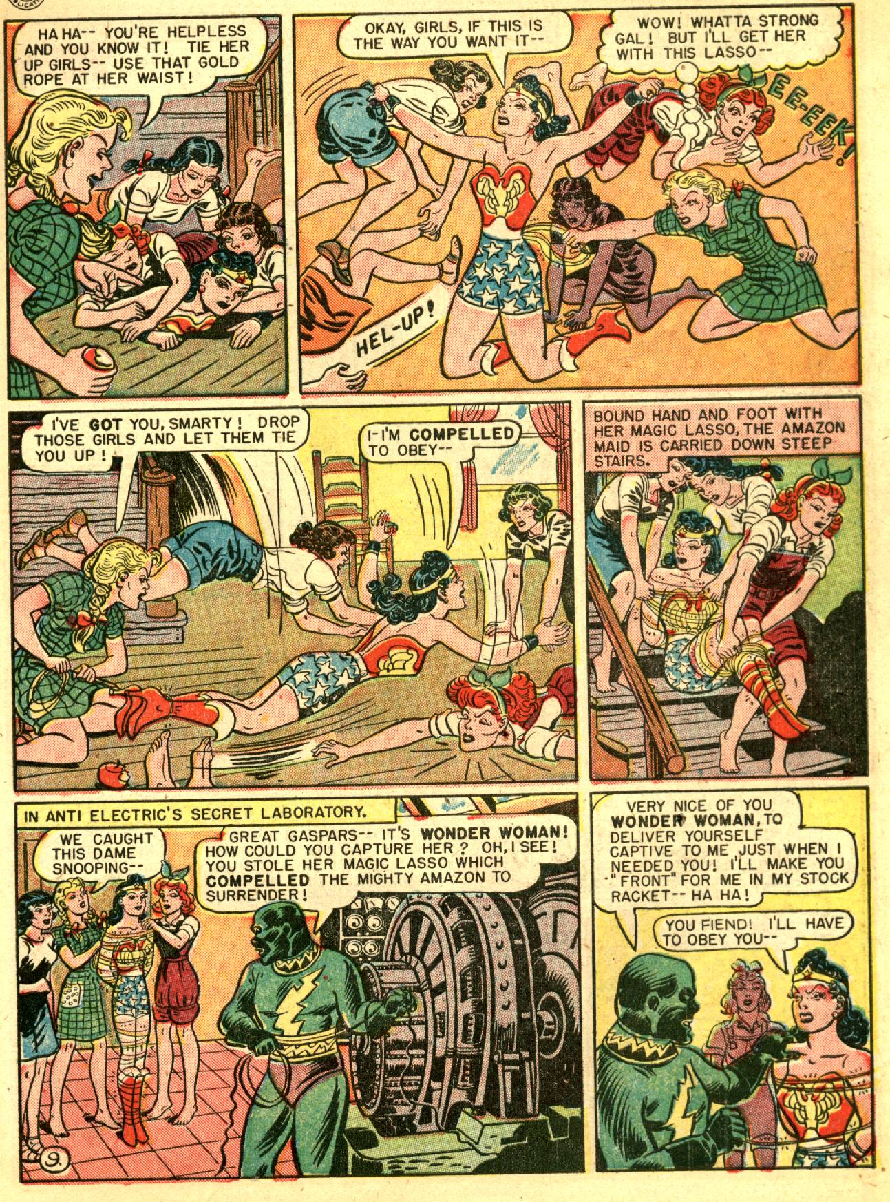 Read online Comic Cavalcade comic -  Issue #27 - 11