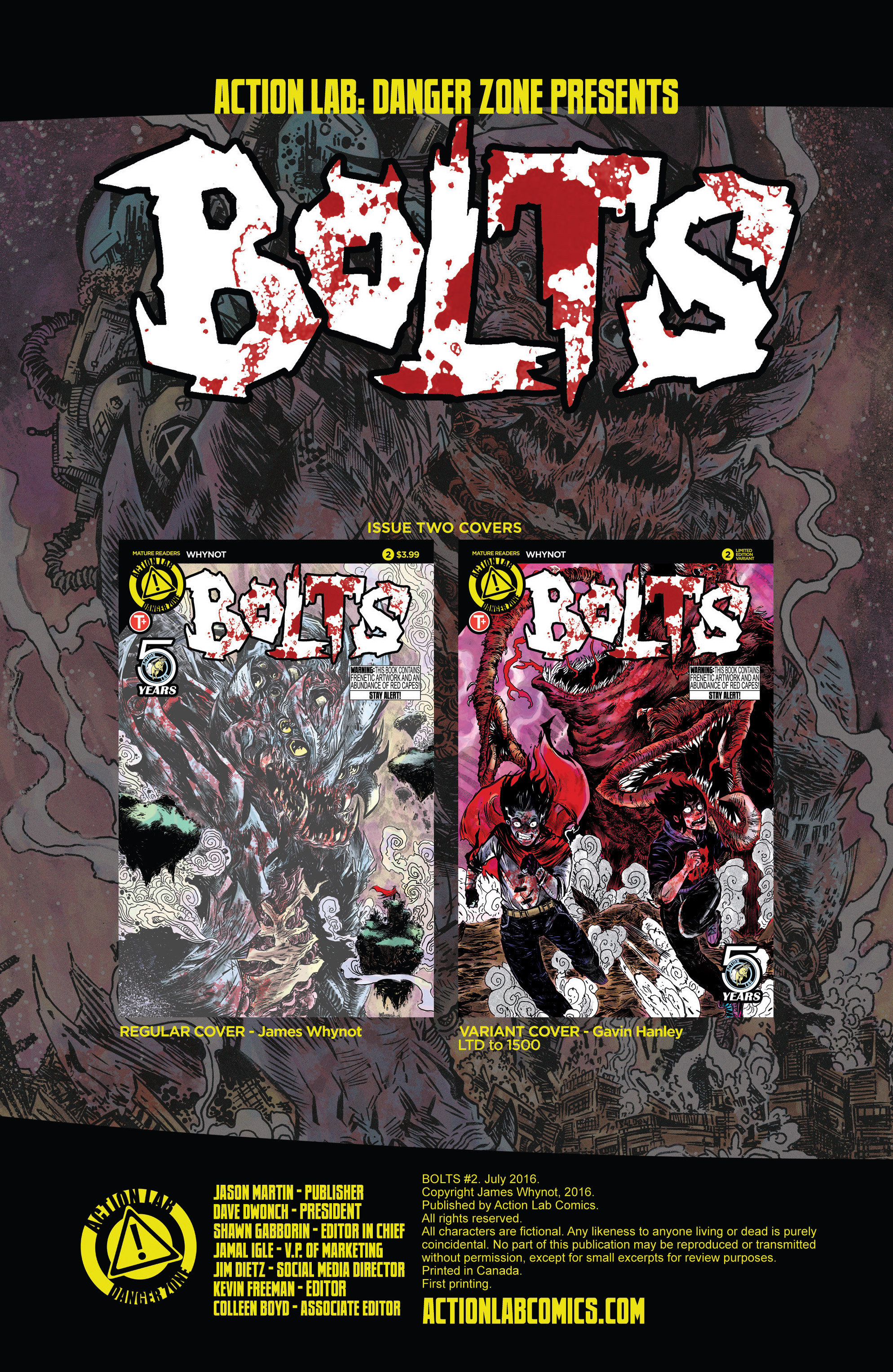Read online Bolts comic -  Issue #2 - 2