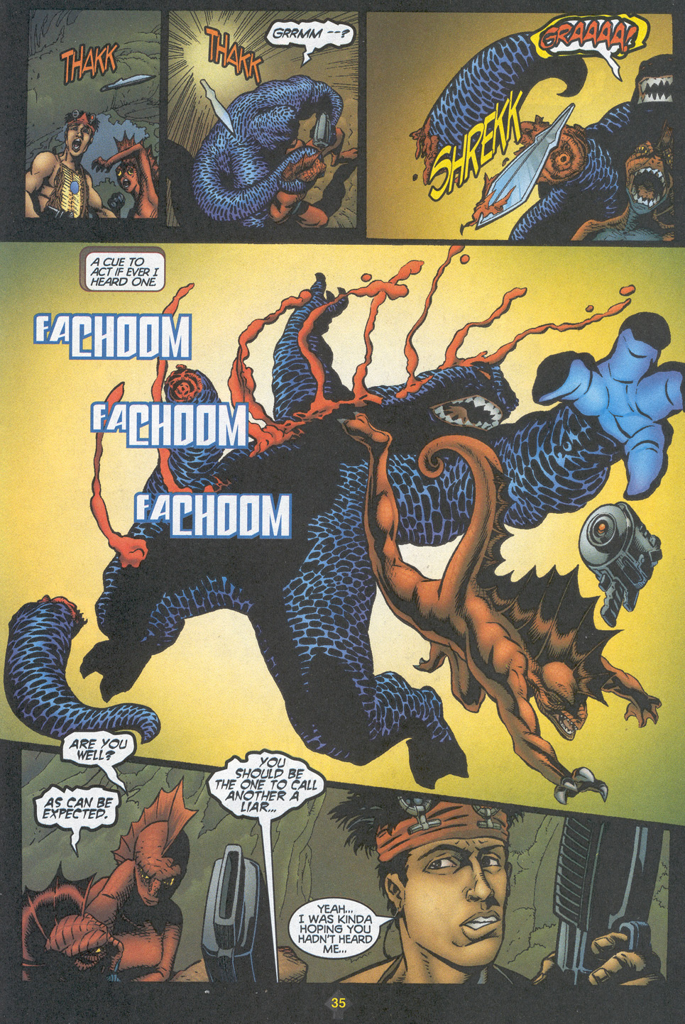 Read online Turok: Child of Blood comic -  Issue # Full - 32