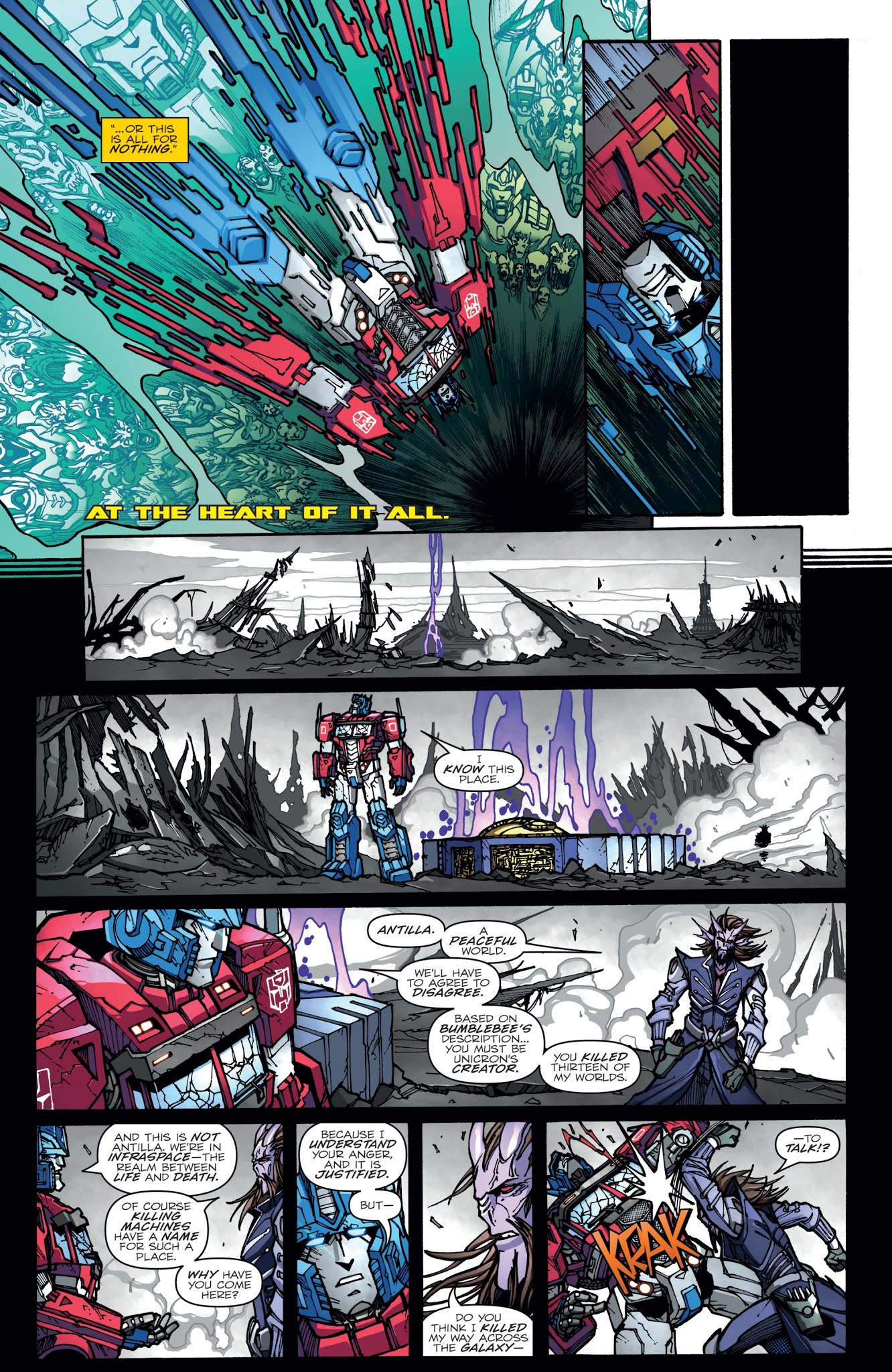 Read online Transformers: Unicron comic -  Issue #6 - 22