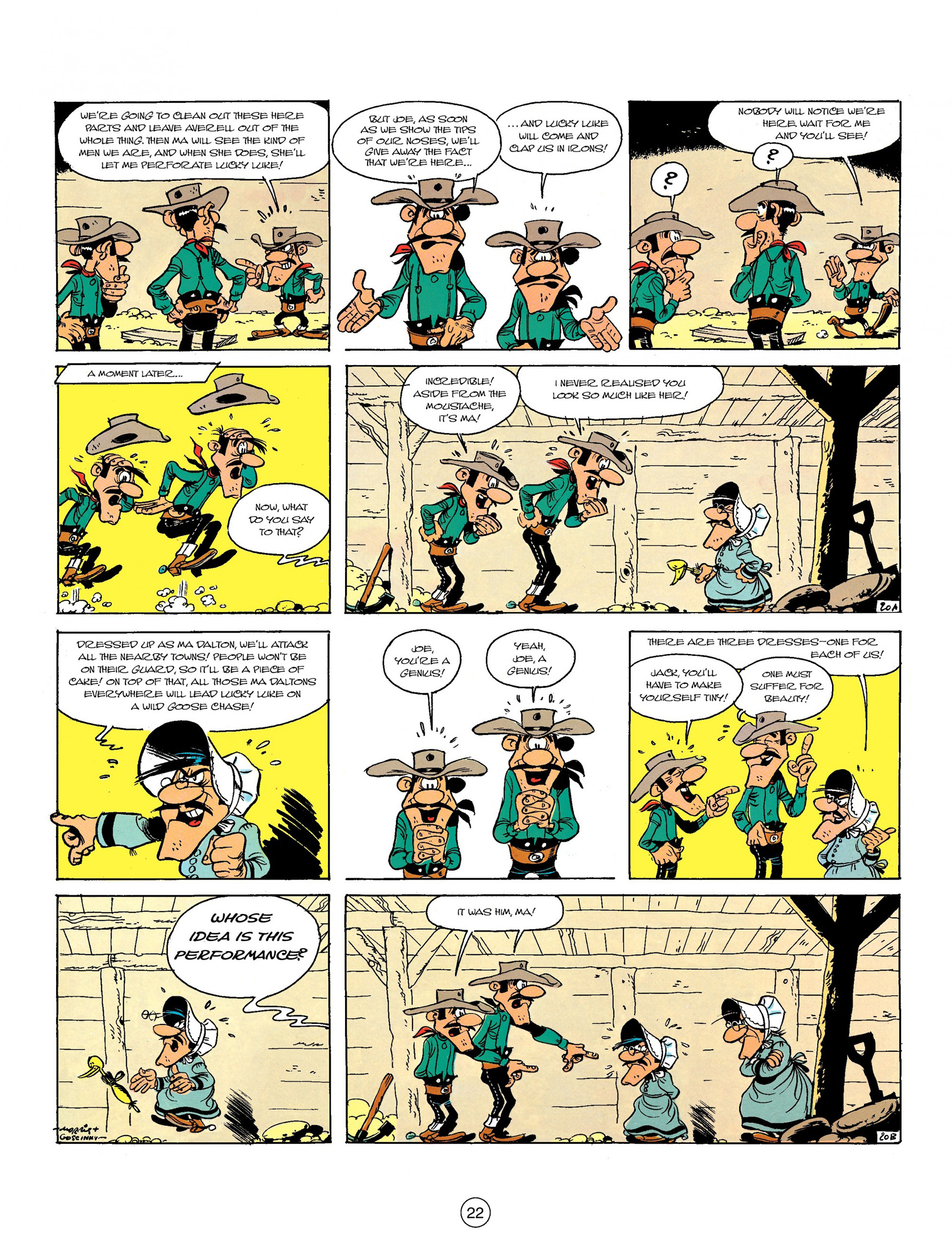 Read online A Lucky Luke Adventure comic -  Issue #6 - 22