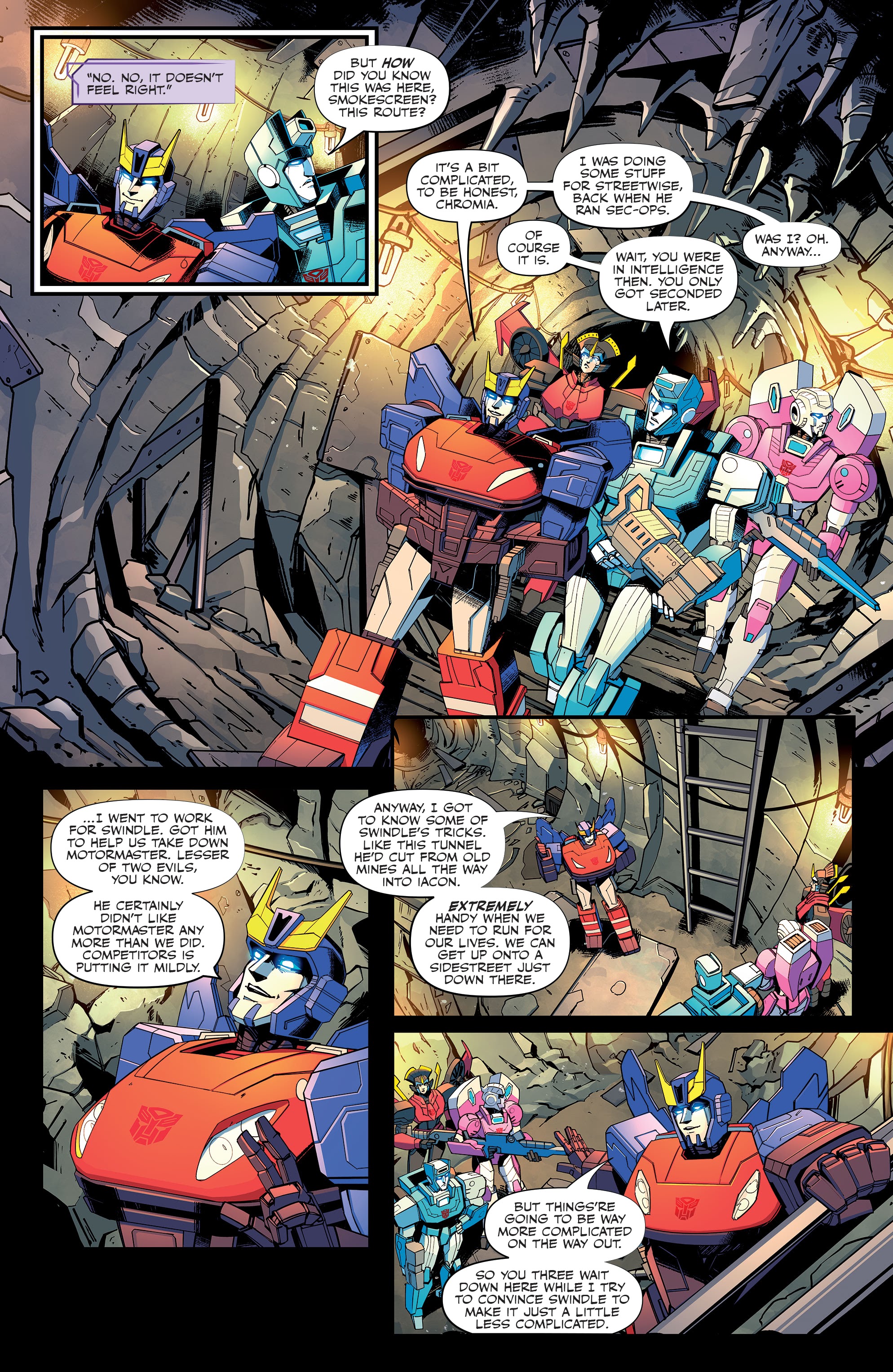 Read online Transformers (2019) comic -  Issue #38 - 13