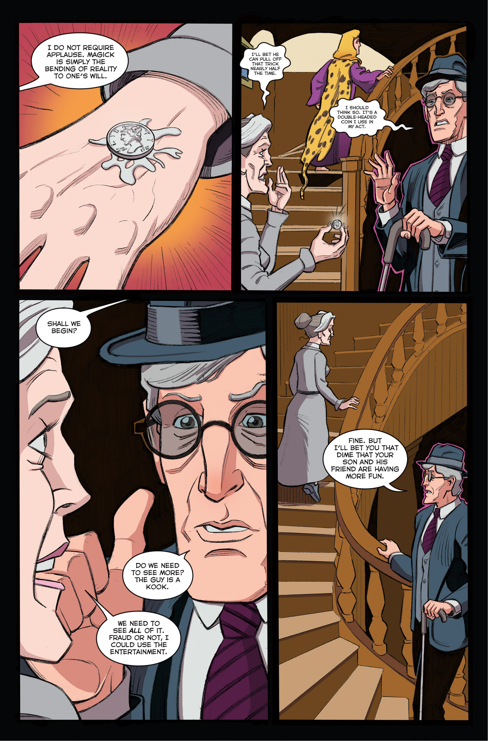 Read online Herald: Lovecraft and Tesla comic -  Issue #5 - 10