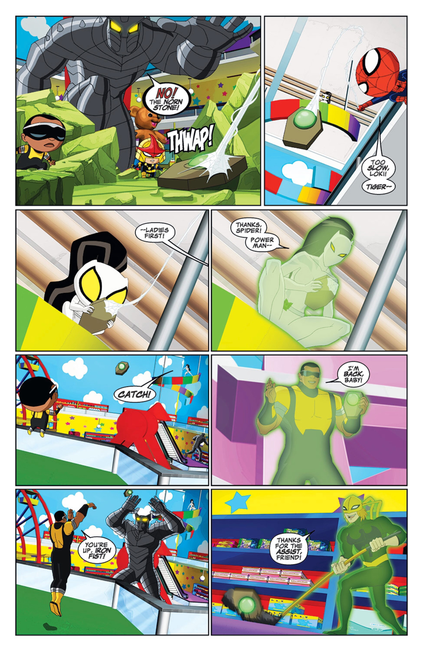 Read online Marvel Universe Ultimate Spider-Man: Web Warriors comic -  Issue #4 - 20