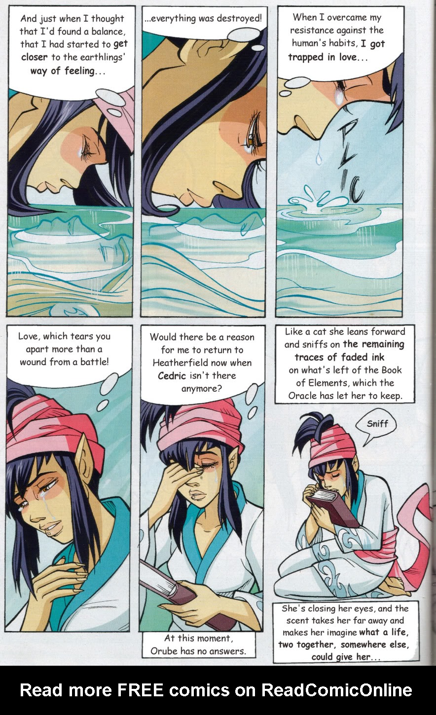 Read online W.i.t.c.h. comic -  Issue #62 - 56