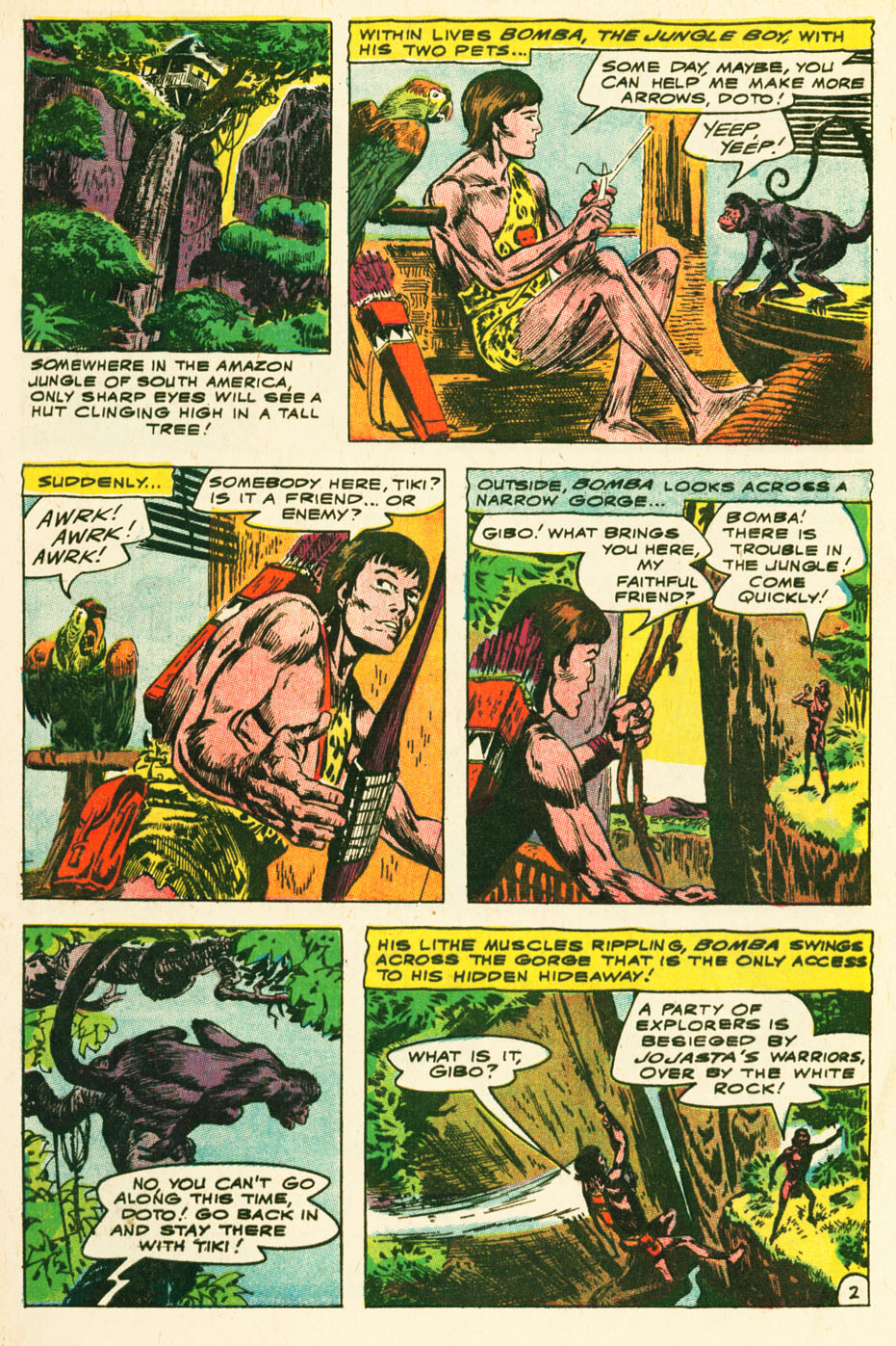 Read online Bomba, The Jungle Boy comic -  Issue #1 - 3