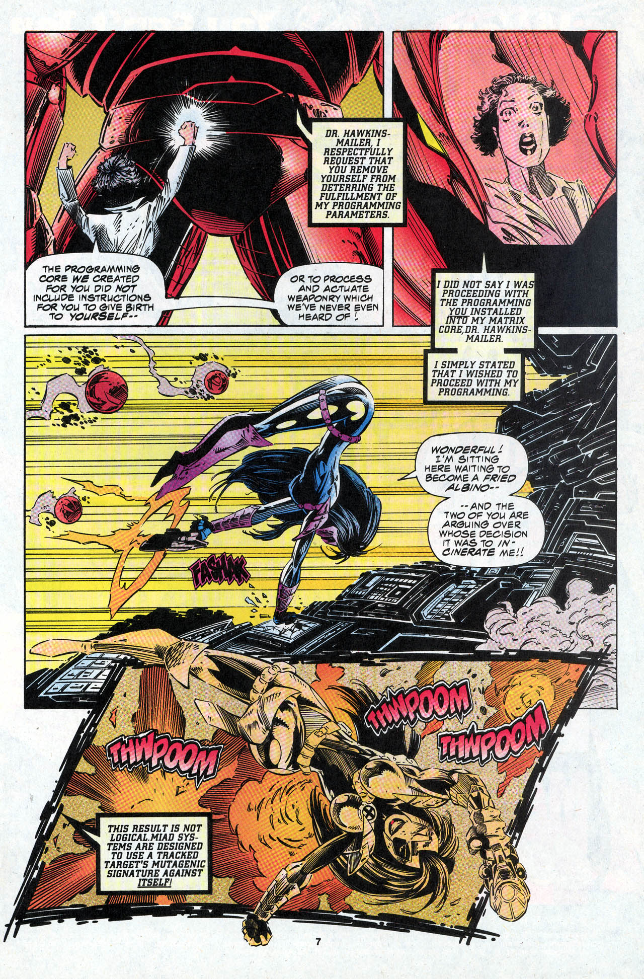 Read online X-Force (1991) comic -  Issue #36 - 8