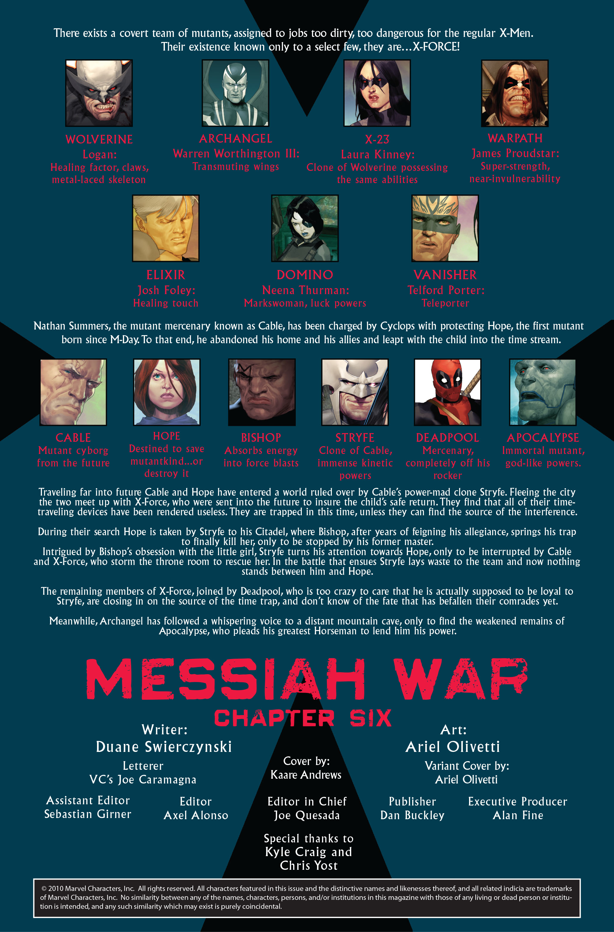 Read online X-Force/Cable: Messiah War comic -  Issue # _TPB (Part 2) - 93